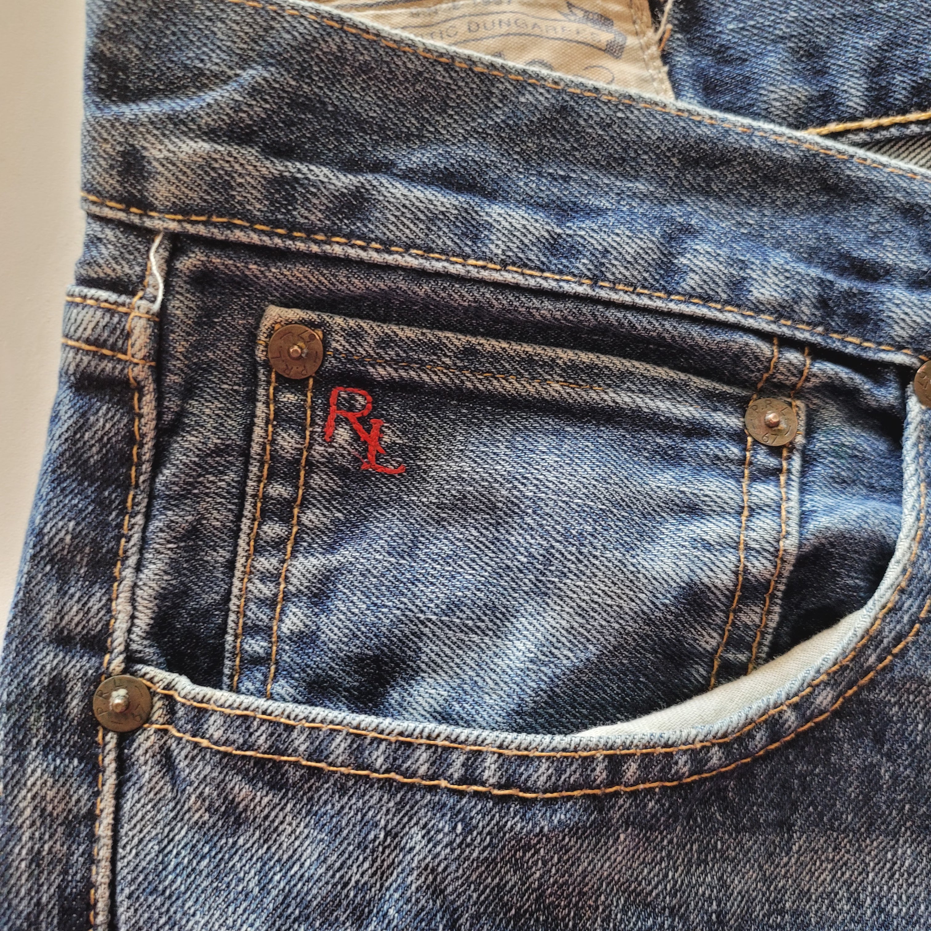 Polo Ralph Lauren Varick Slim Straight Jeans - Size 36x30