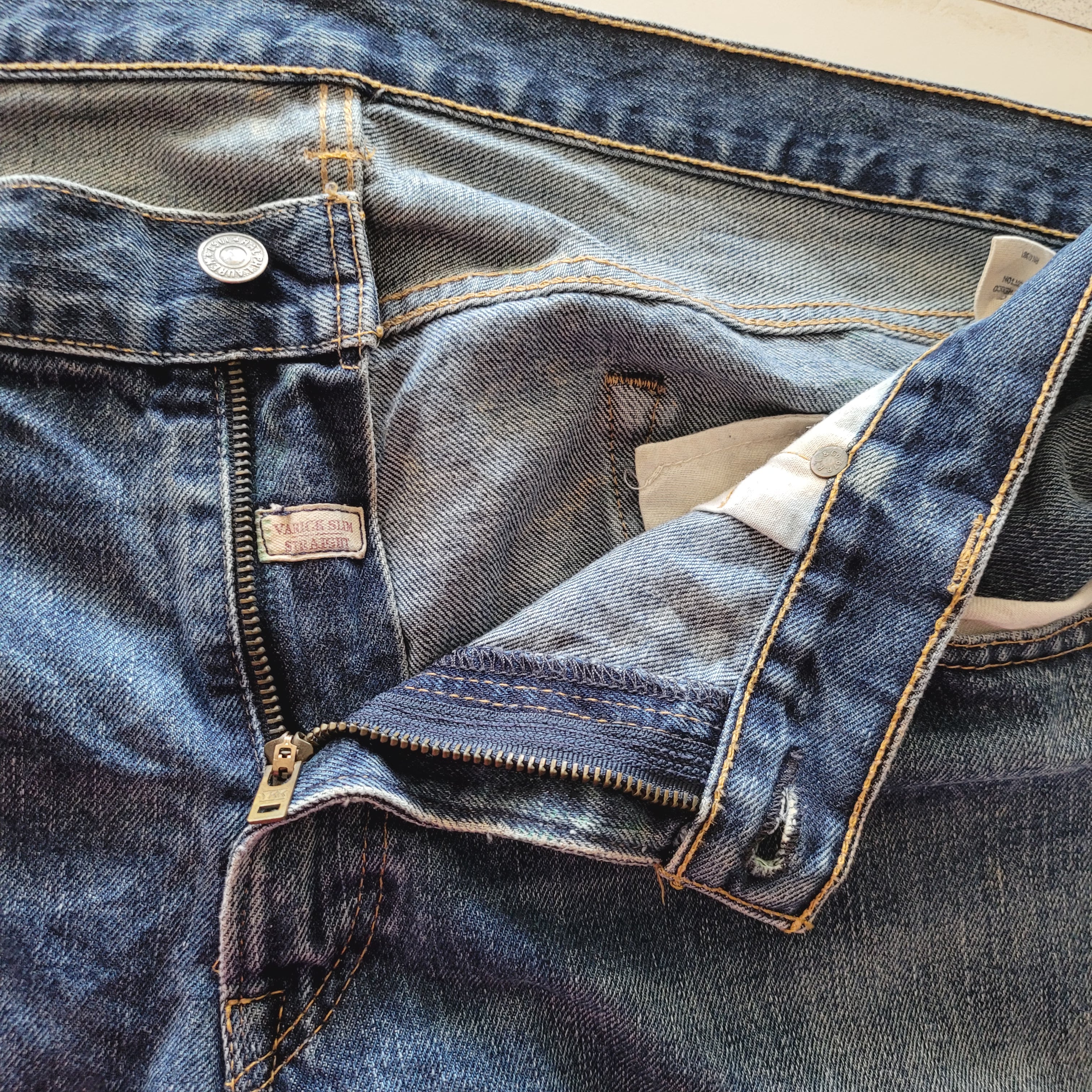 Polo Ralph Lauren Varick Slim Straight Jeans - Size 36x30