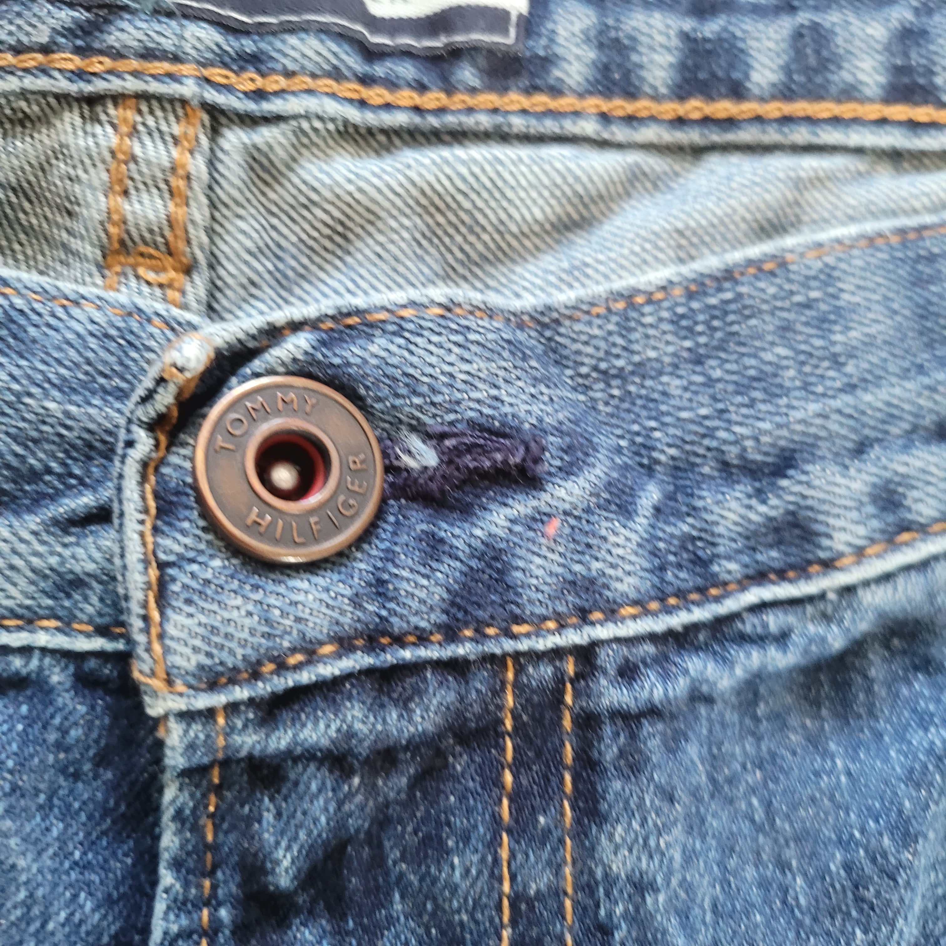 Tommy Hilfiger Men’s Blue Denim Jeans – Size 44x30