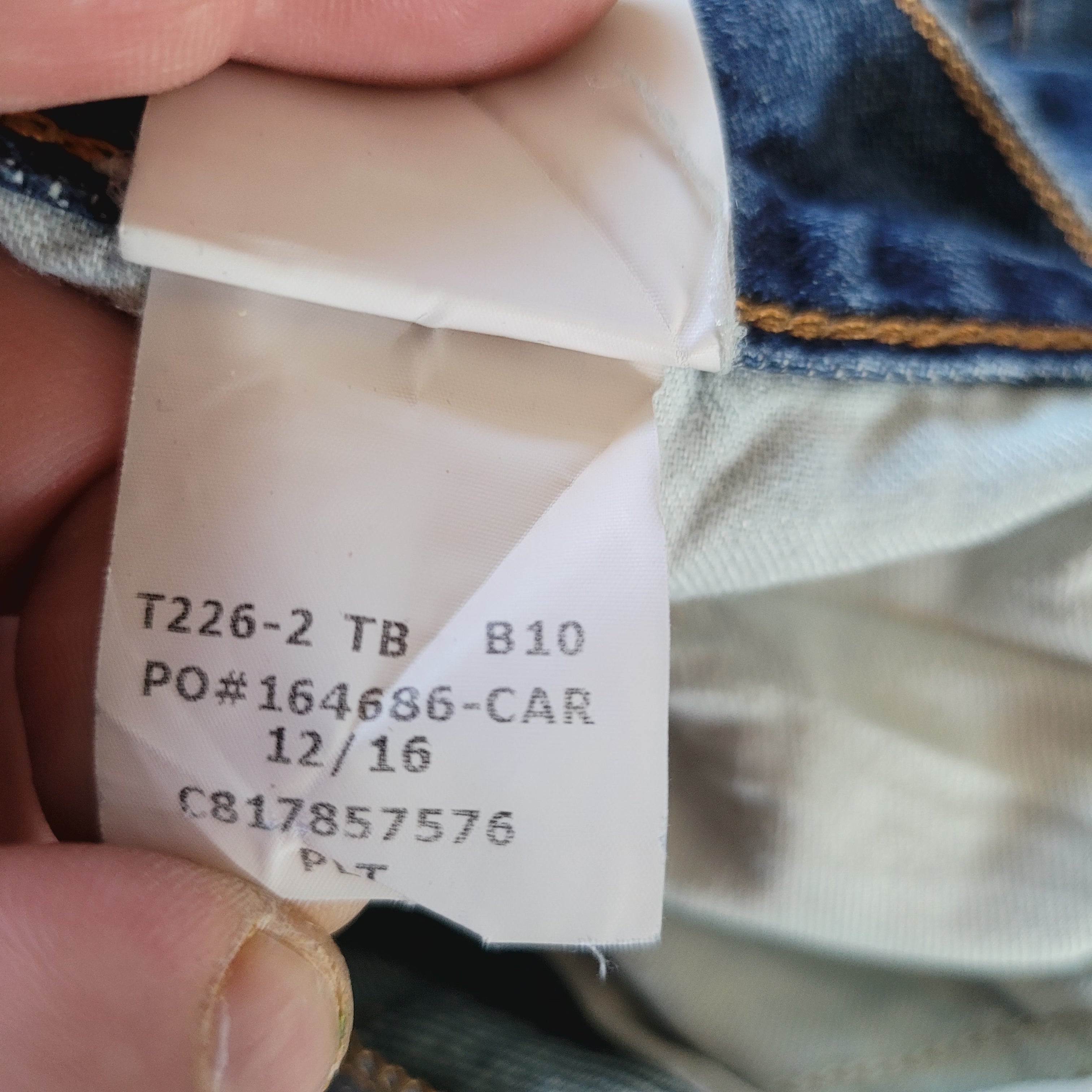 Tommy Hilfiger Men’s Blue Denim Jeans – Size 44x30