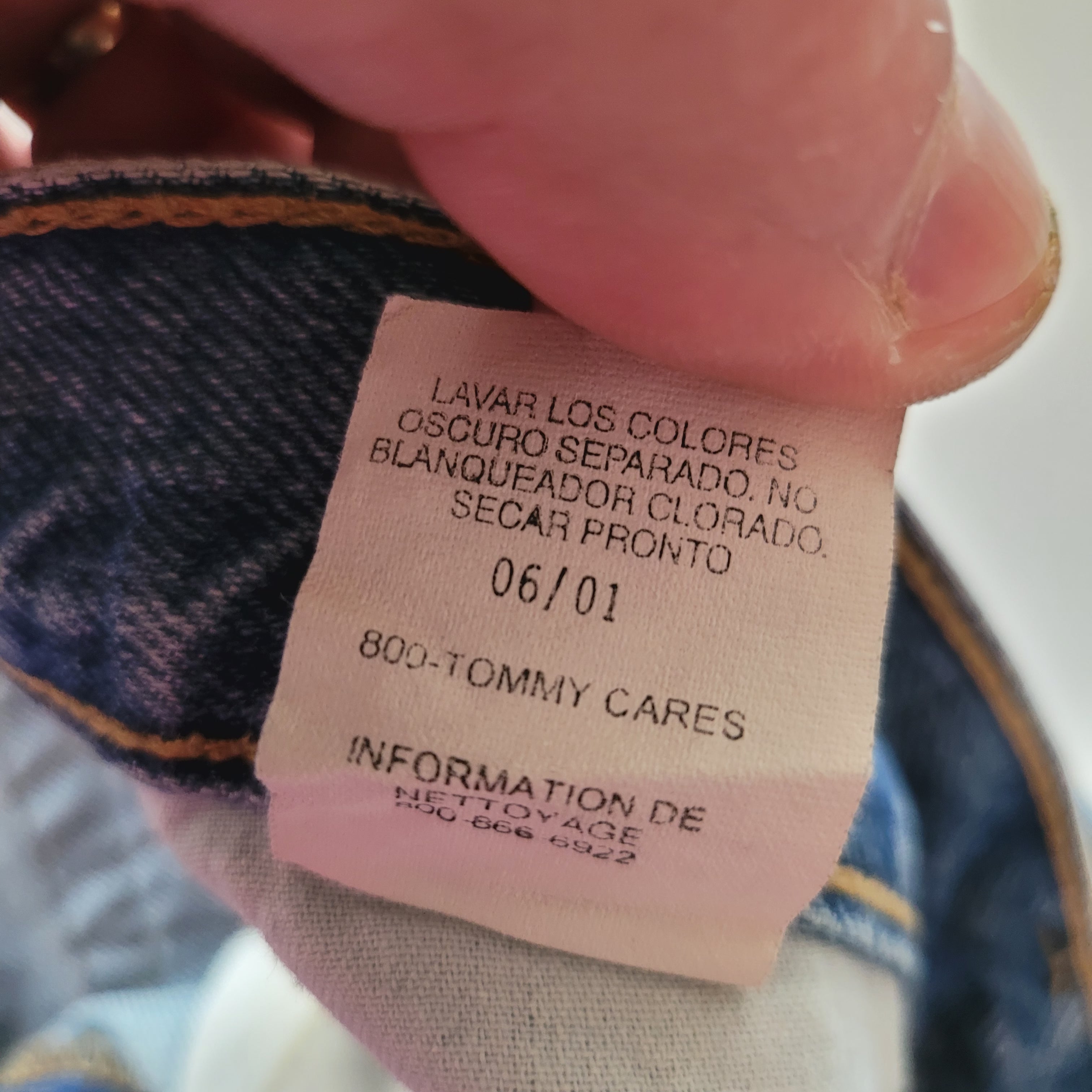 Tommy Hilfiger Men's Blue Denim Jeans – Size 31x30