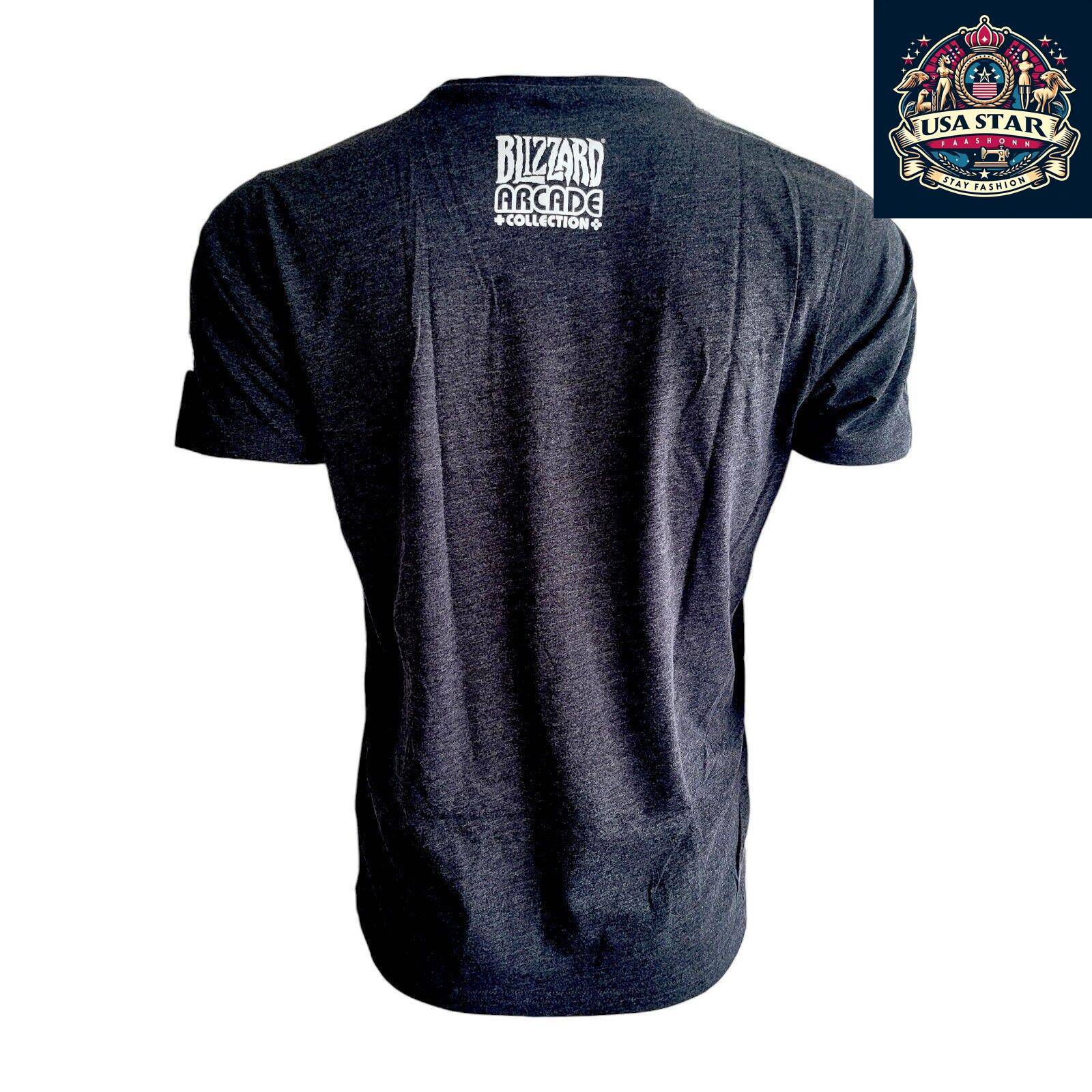 Blizzard Fanatics T-Shirt Black Thorne & Rock 'n Roll Racing Arcade Collection Size M 100% Cotton - USASTARFASHION