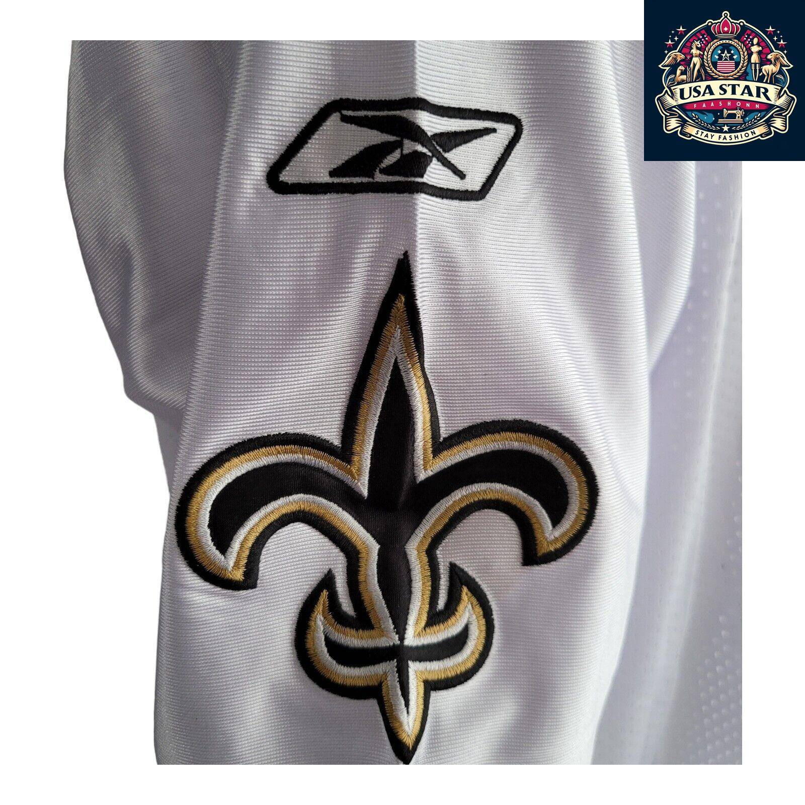 New Orleans Saints Reebok Jersey #17 Mens XL 54 BNWT NFL American Football Gear - USASTARFASHION