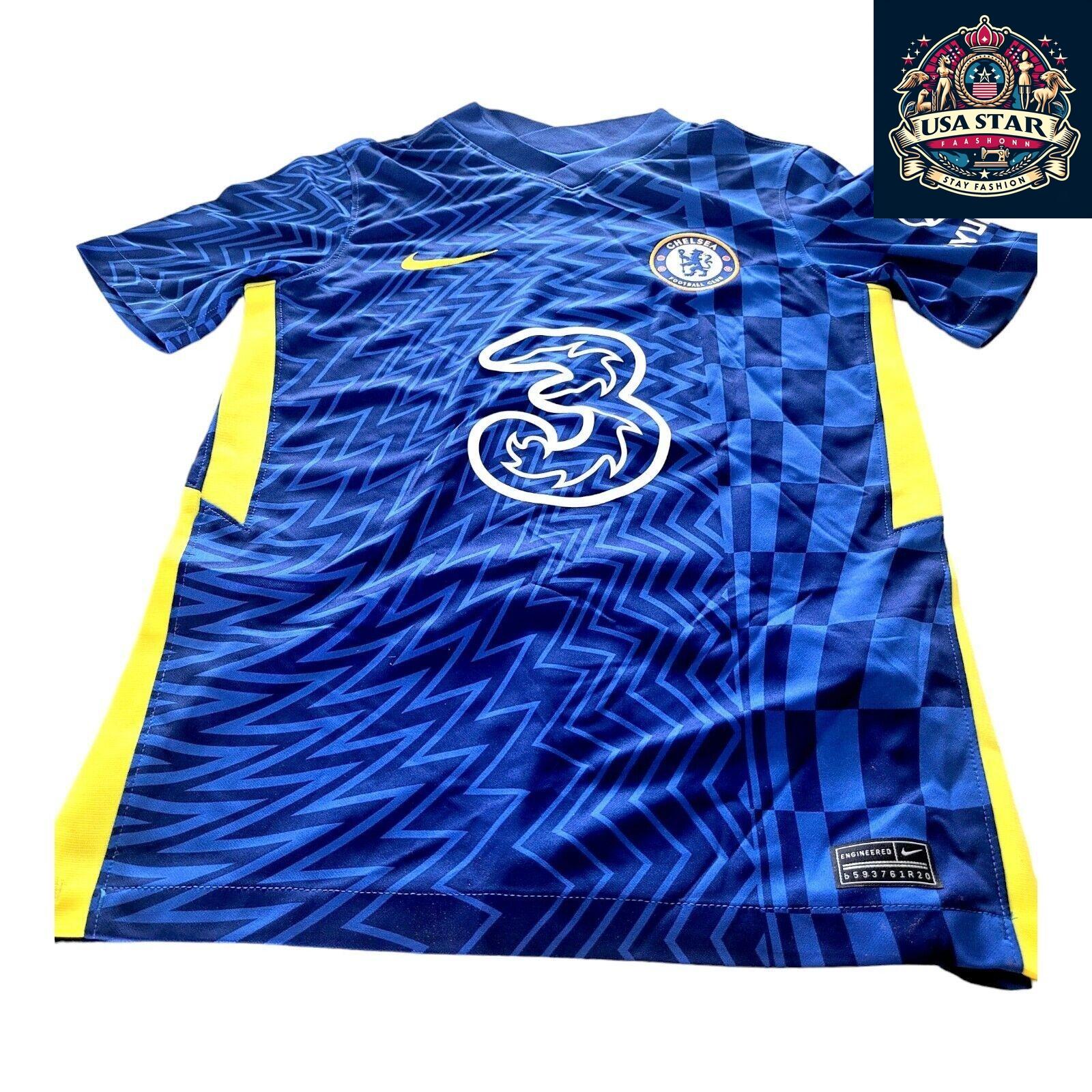 Chelsea FC Kids Shirt Nike Home Size M Dri-FIT Blue Personalized Arthur #6 - USASTARFASHION