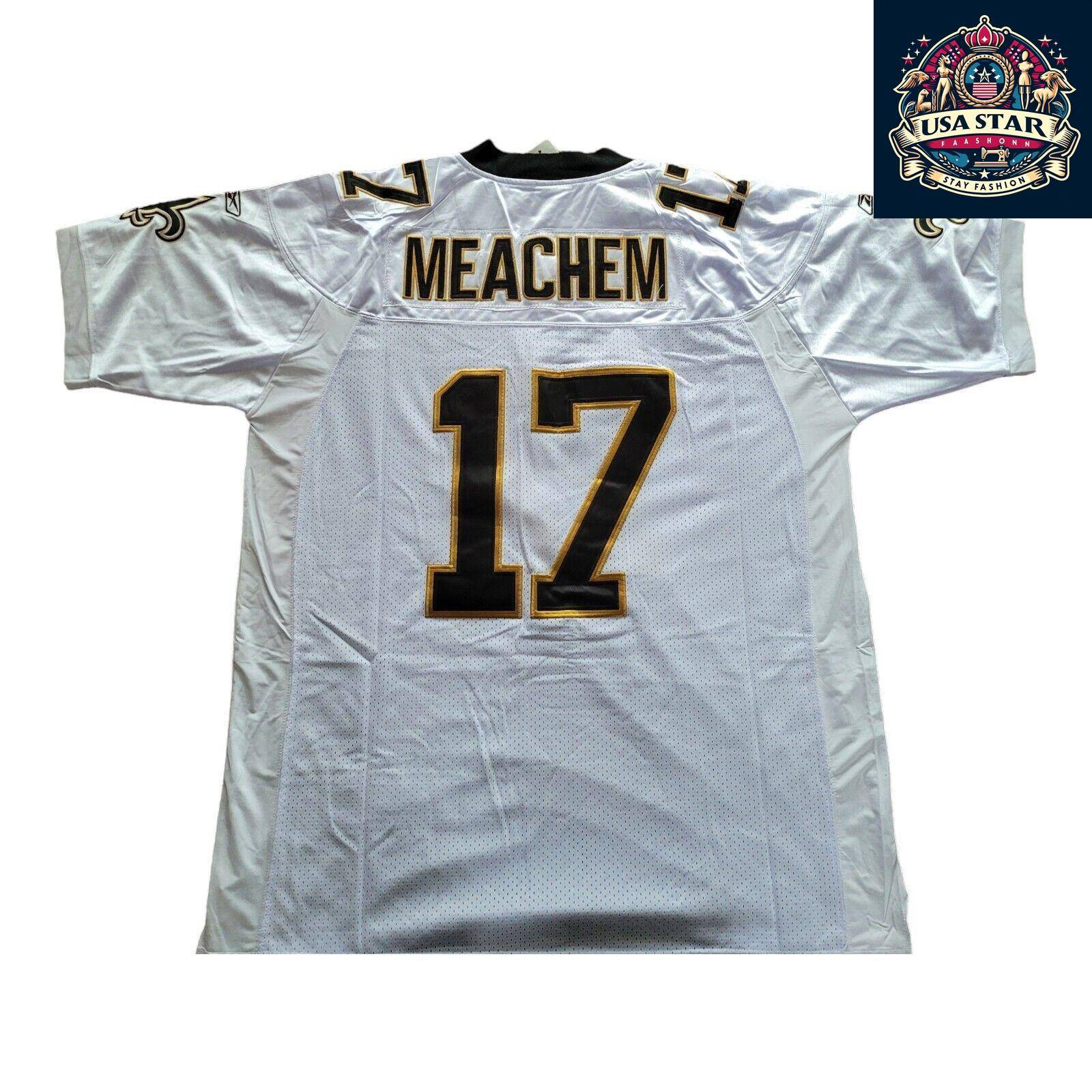 New Orleans Saints Reebok Jersey #17 Mens XL 54 BNWT NFL American Football Gear - USASTARFASHION