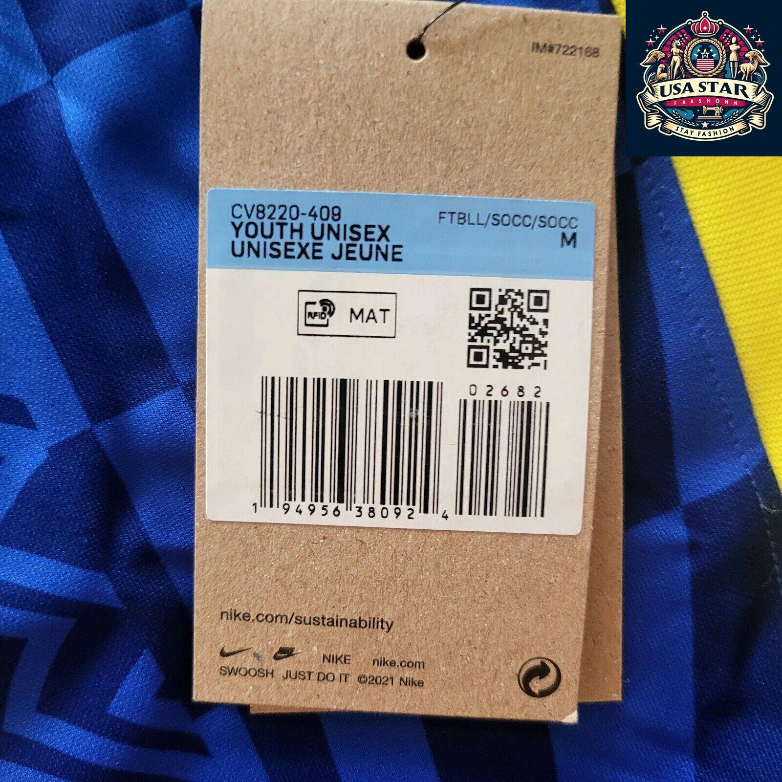 Chelsea FC Kids Shirt Nike Home Size M Dri-FIT Blue Personalized Arthur #6 - USASTARFASHION