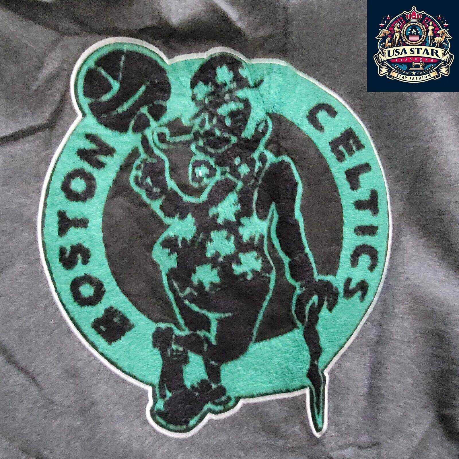 NBA Youth 100% Wool Boston Celtics Varsity Jacket in Kelly Green for Game Day Style - USASTARFASHION