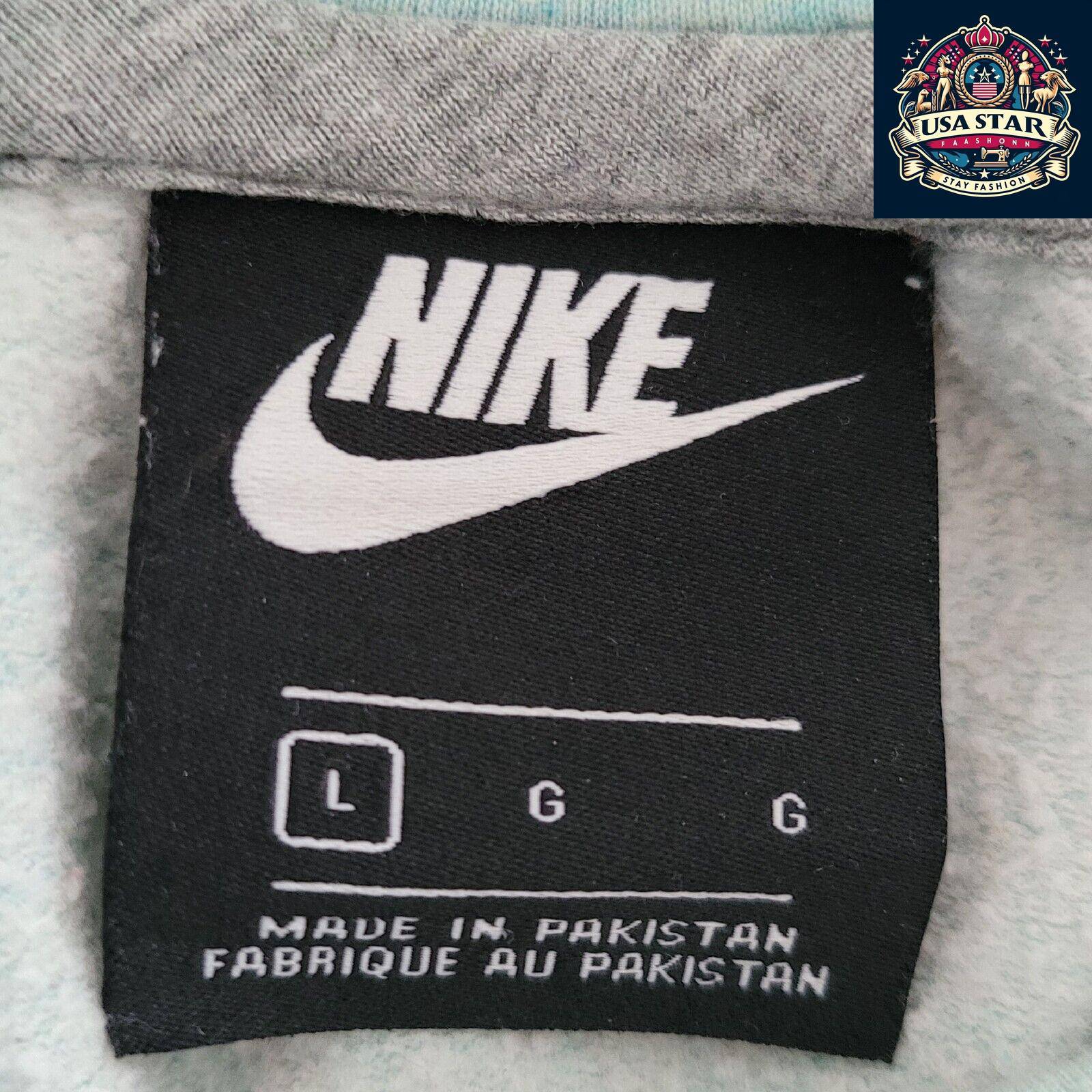 Nike Women's Hoodie - Large, Super Comfortable Fleece, Relaxed Fit, Stylish Branding, Vintage Charm - USASTARFASHION