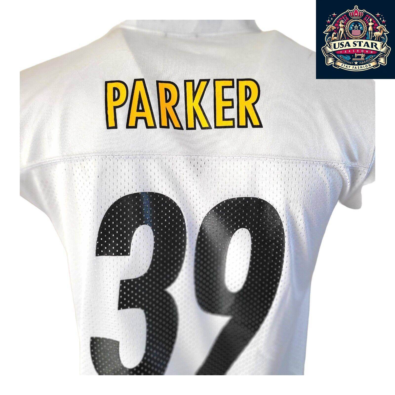 NFL Willie Parker #39 Pittsburgh Steelers Jersey - Youth Size 14-16, Comfortable & Authentic - USASTARFASHION