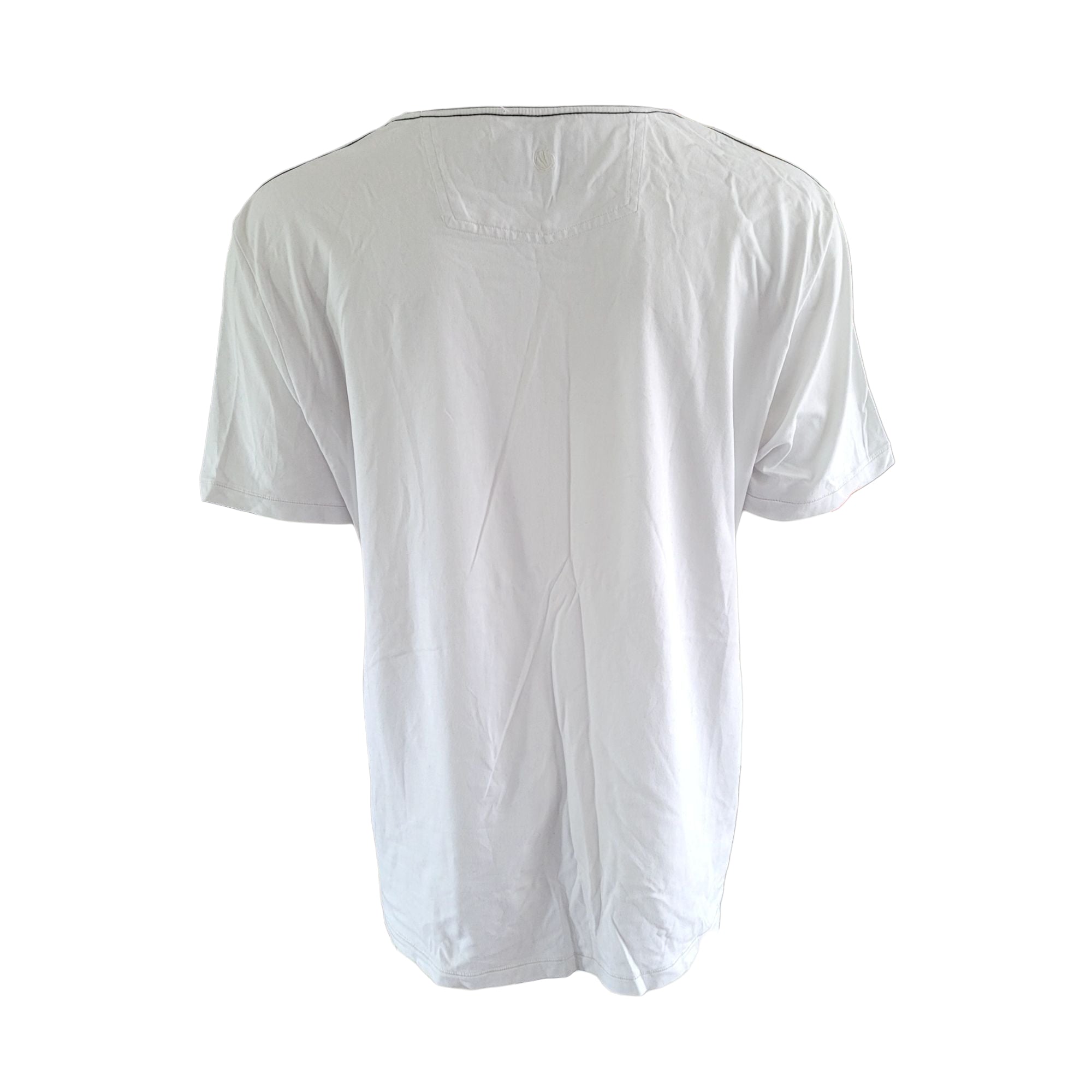 Fat Face Brazil 2014 Print T-Shirt – White, Size XXL - USASTARFASHION