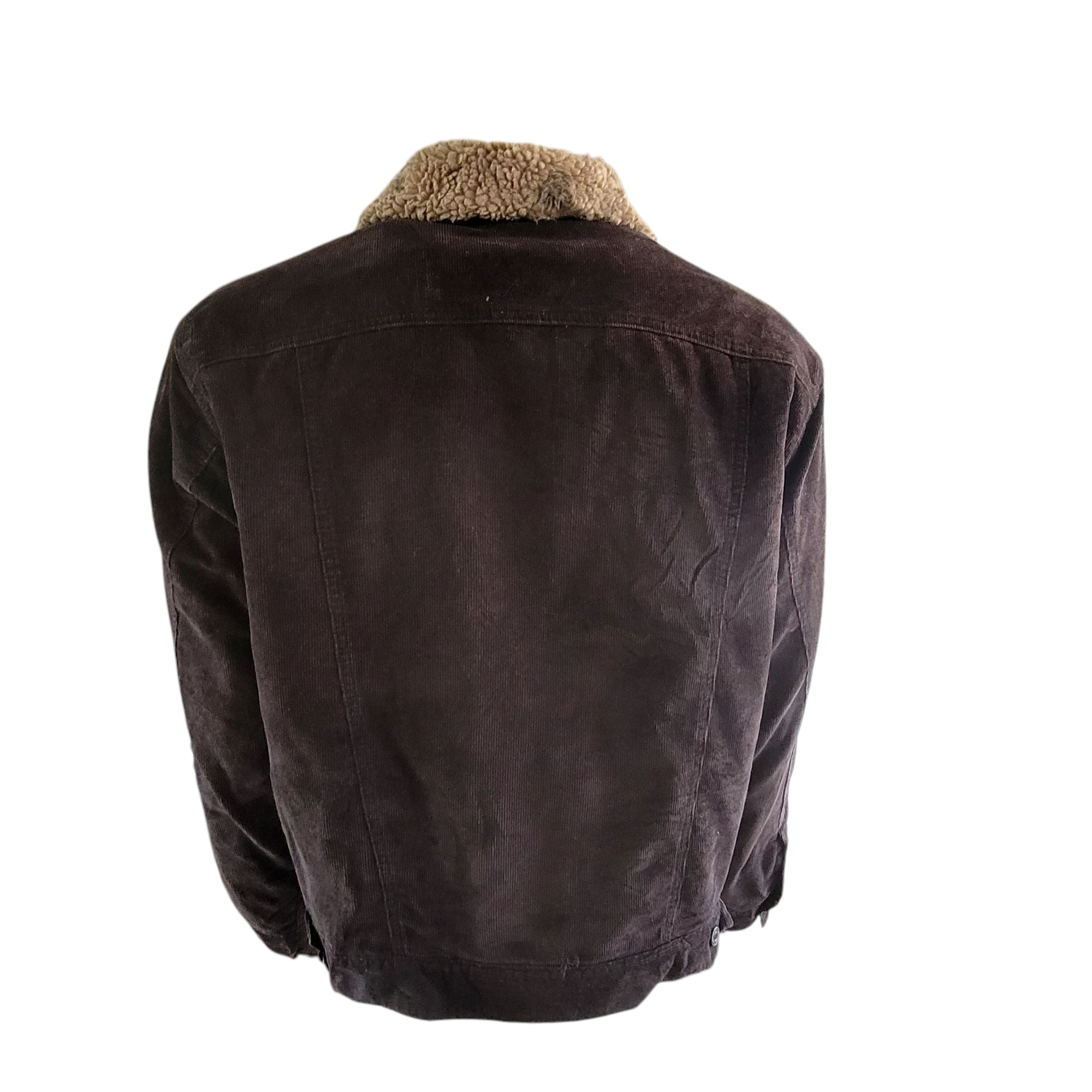 Levi’s 70520-1039 Black Corduroy Sherpa Jacket – Size L