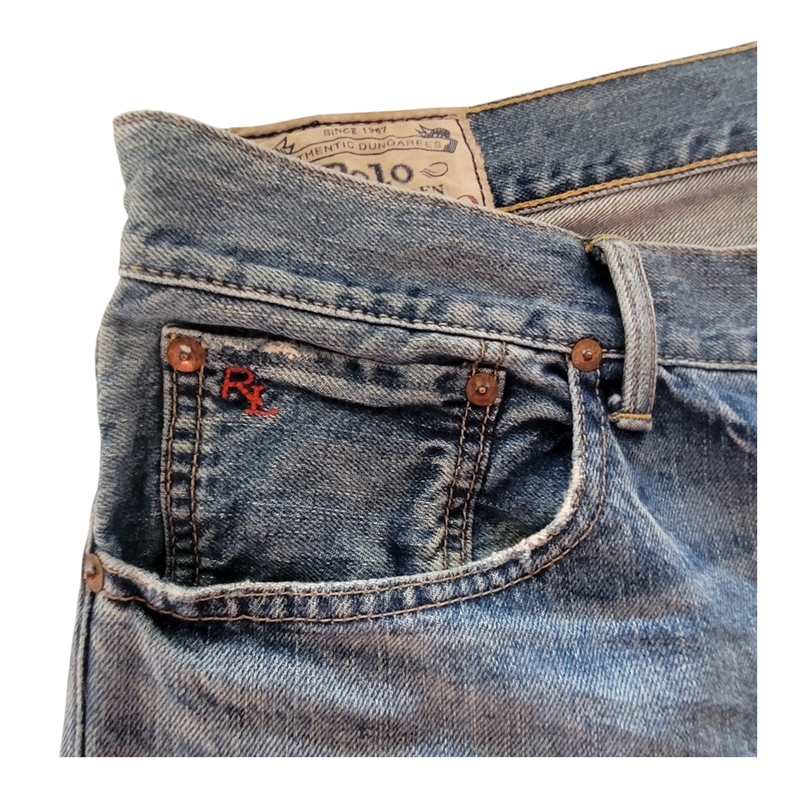 Polo Ralph Lauren Hampton Straight Jeans – Size 34x32