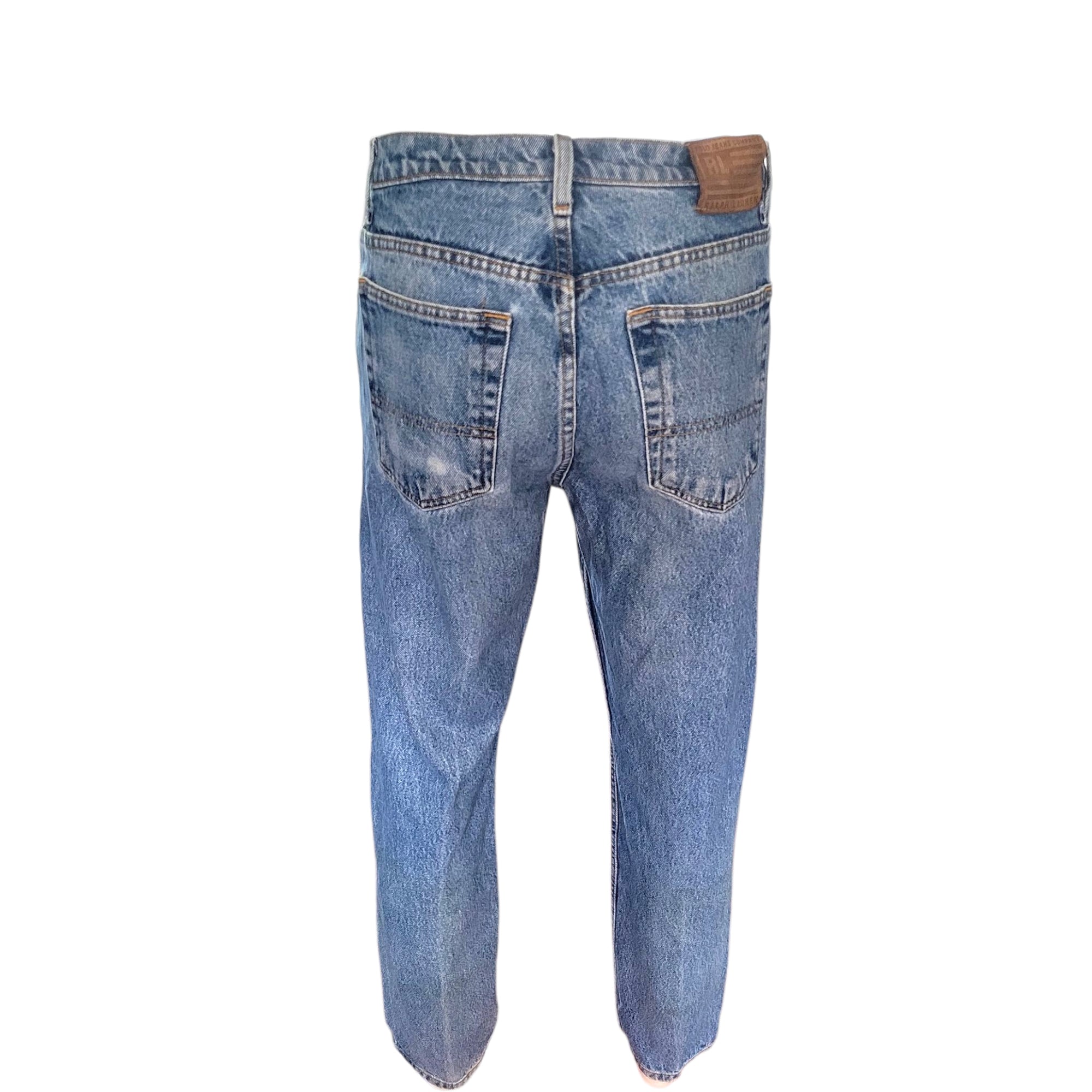 Ralph Lauren USA Flag Tab Relaxed Jeans – Size 30x32
