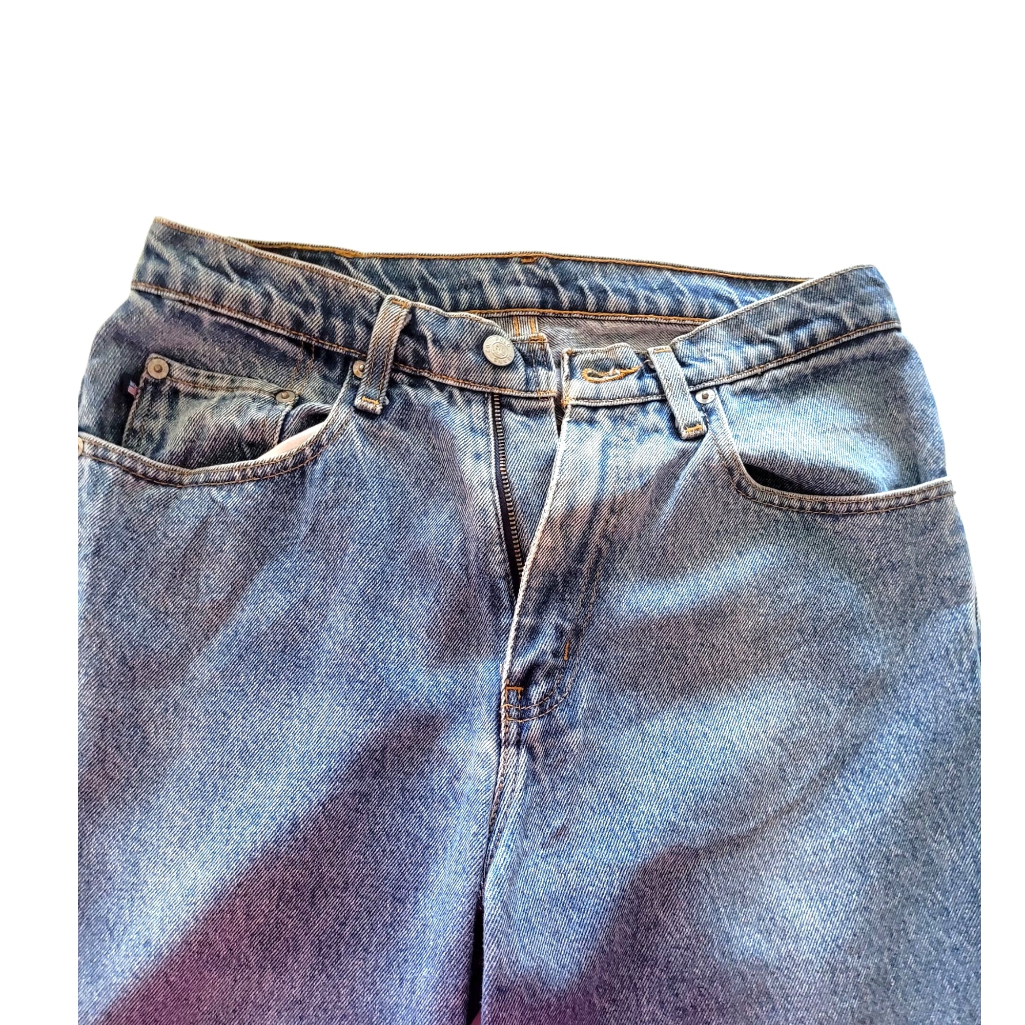 Ralph Lauren USA Flag Tab Relaxed Jeans – Size 30x32