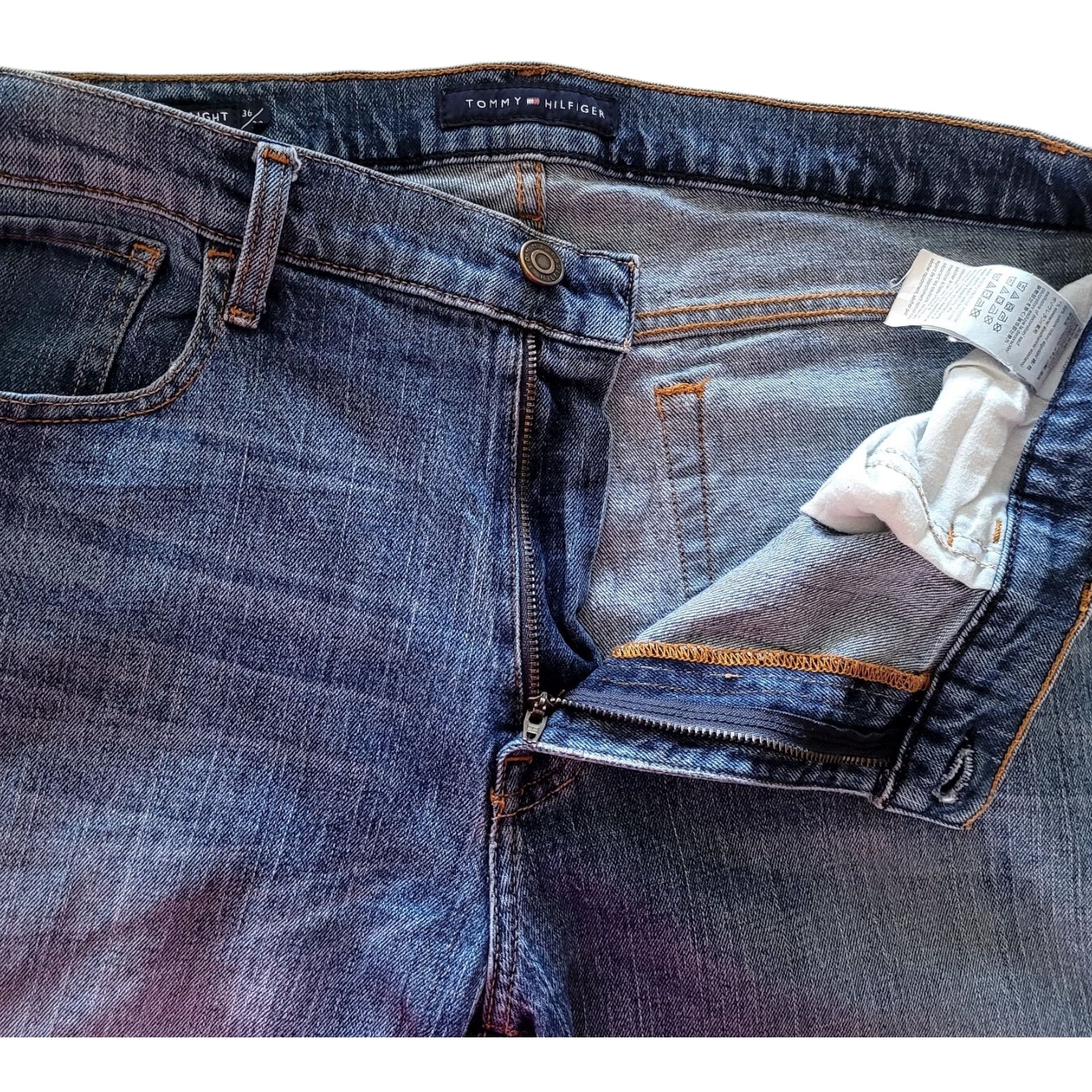 Tommy Hilfiger Straight Fit Jeans – Size 36x30