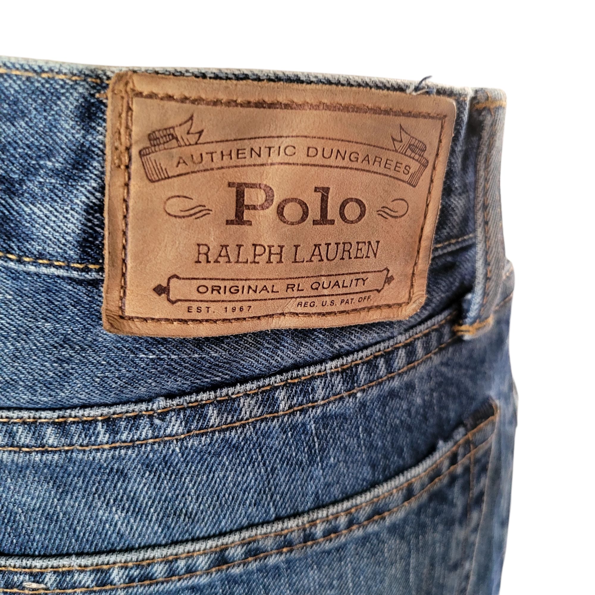 Polo Ralph Lauren Varick Slim Straight Jeans - Size 36x30