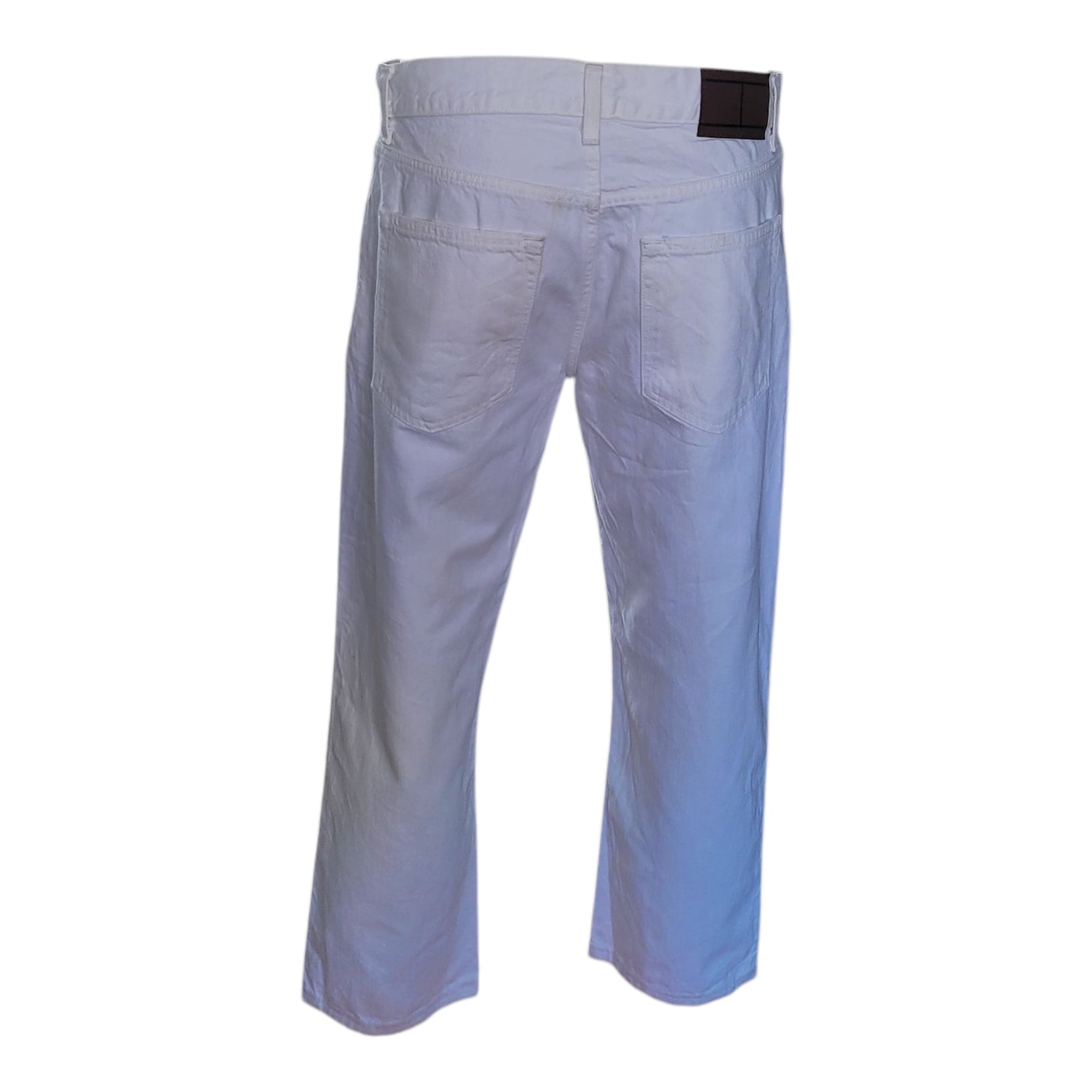 Tommy Hilfiger Men’s White Straight Fit Jeans – Size 32x30