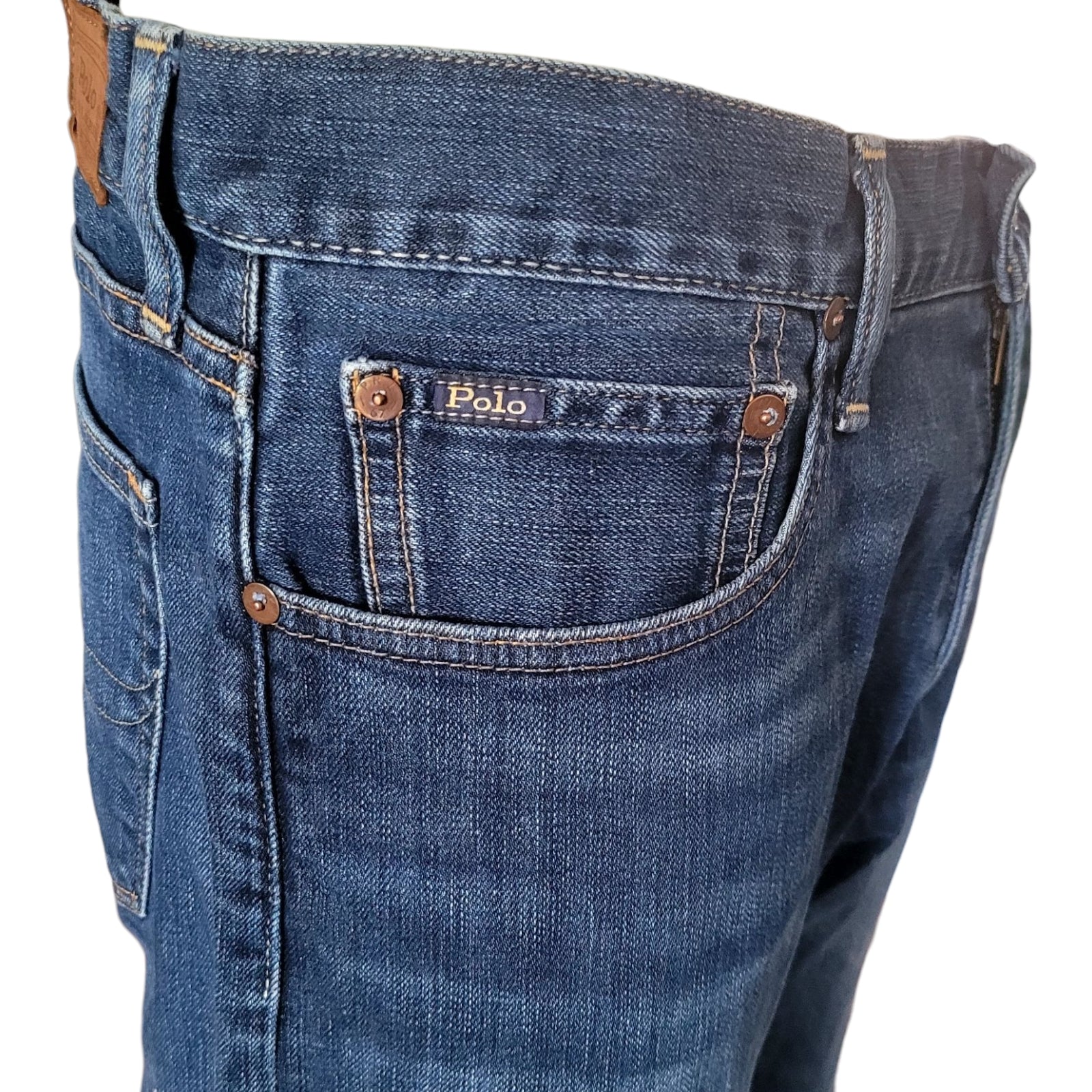 Polo Ralph Lauren Men's Blue Denim Jeans - 34x32