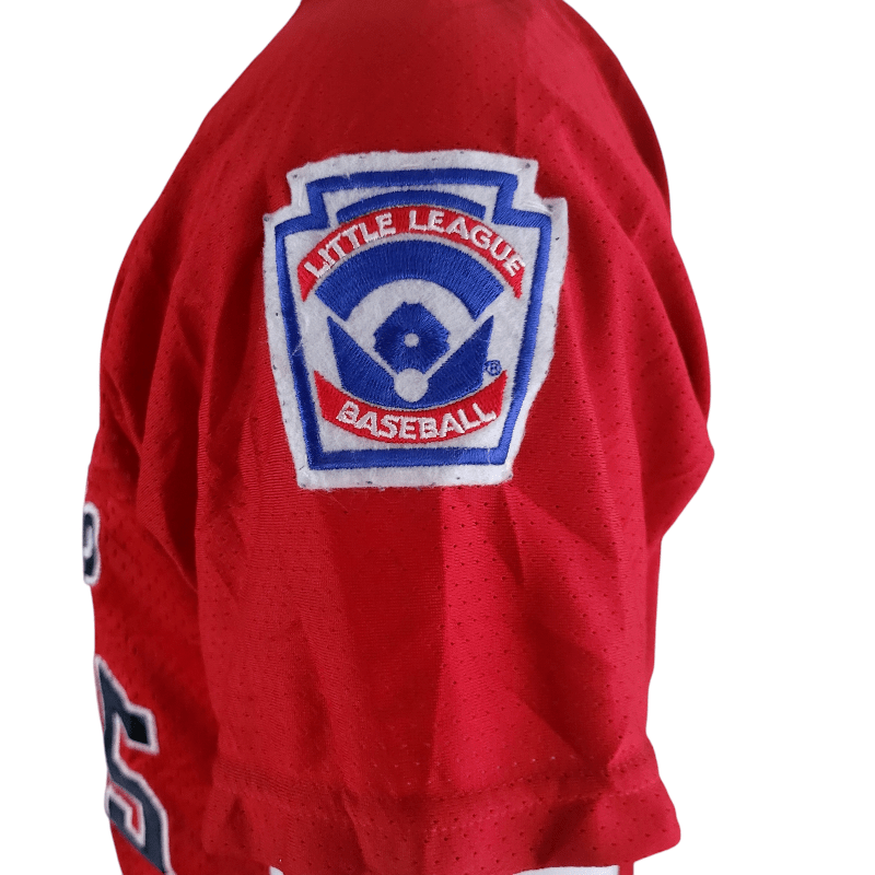 Mizuno Weddington American Baseball Jersey #25 Anderson Size S Red Grade A Lightweight Mesh - USASTARFASHION