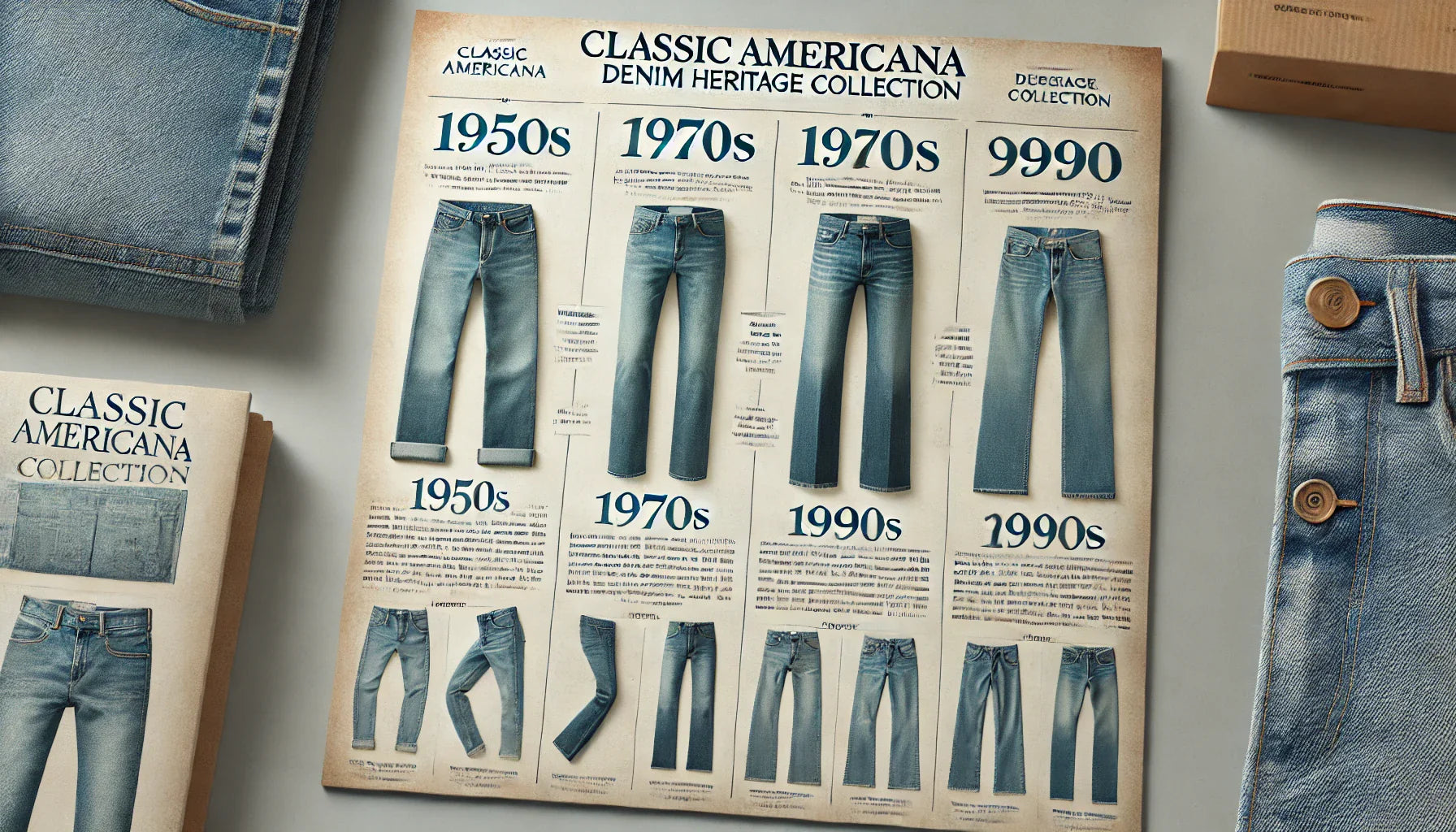 Vintage Denim Fashion: Timeless Americana Styles