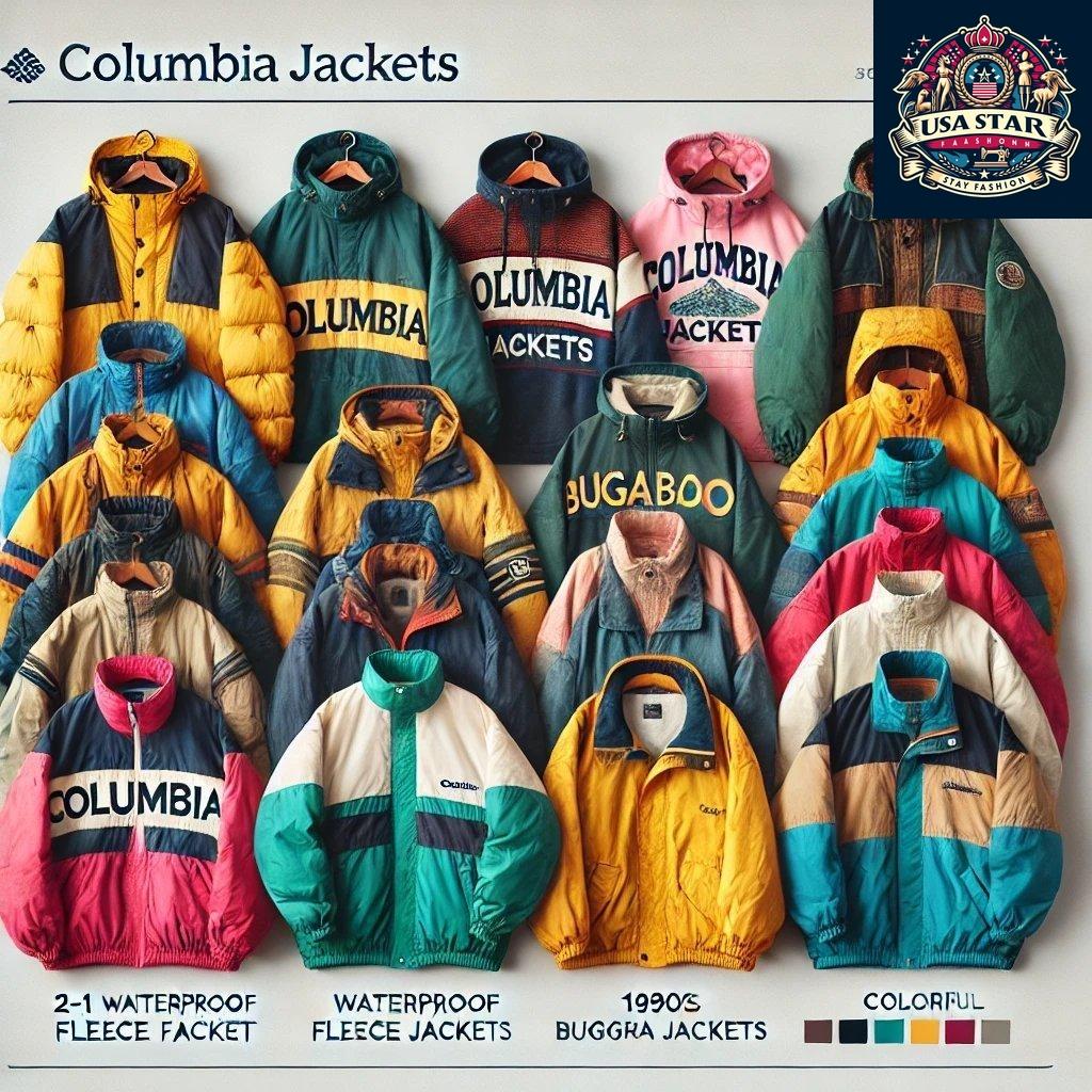 Vintage Columbia Jackets Collection