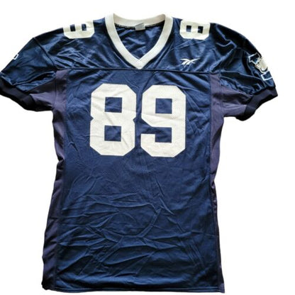 Yale University Bulldogs Jersey Blue #89 L - USASTARFASHION