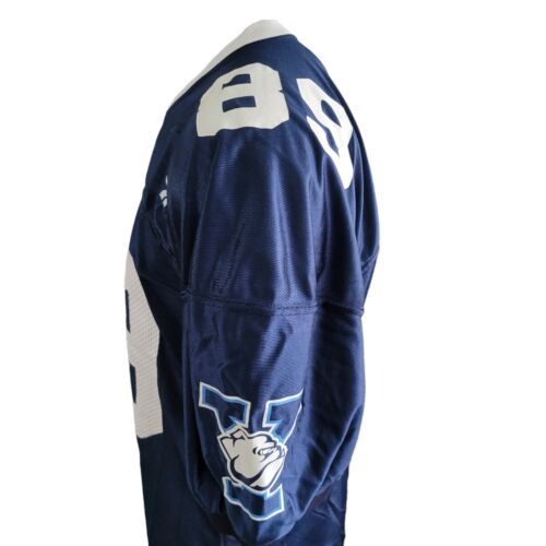 Yale University Bulldogs Jersey Blue #89 L - USASTARFASHION