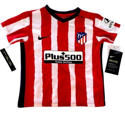 Atlético Madrid Infant Home Shirt 2020/21 - Nike Dri-FIT - Size 18-24M-USASTARFASHION