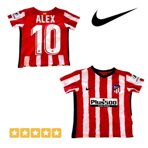 Atlético Madrid Infant Home Shirt 2020/21 - Nike Dri-FIT - Size 18-24M-USASTARFASHION