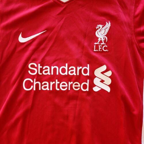 Liverpool FC Youth Home Shirt 2020/21 - Nike Dri-FIT - Size M-USASTARFASHION