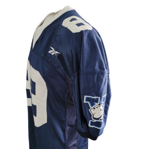 Yale University Bulldogs Jersey Blue #89 L - USASTARFASHION