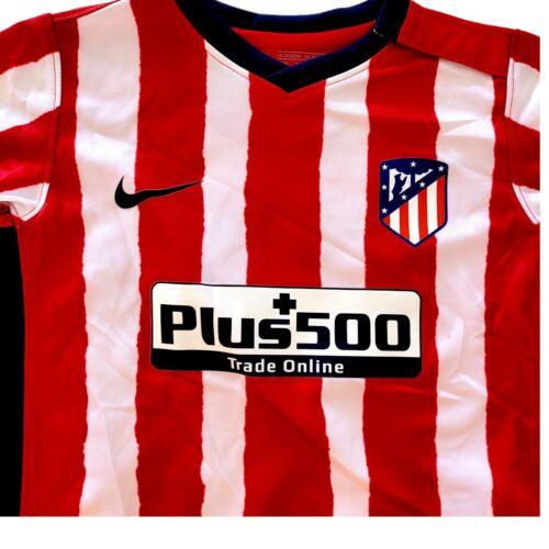 Atlético Madrid Infant Home Shirt 2020/21 - Nike Dri-FIT - Size 18-24M-USASTARFASHION