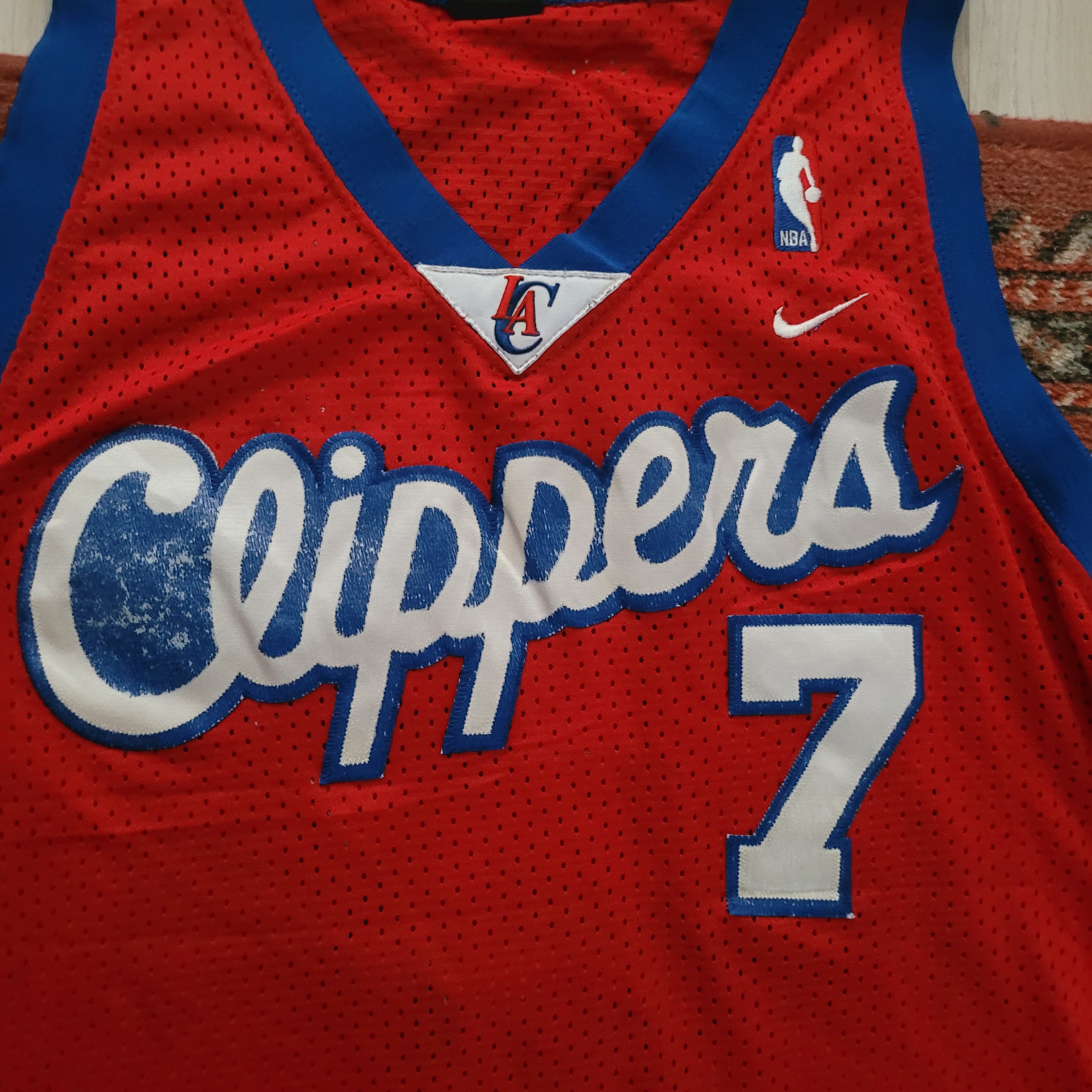 Vintage Los Angeles Clippers Lamar Odom #7 Jersey - Nike Team, XXL Size, Great Condition USASTARFASHION