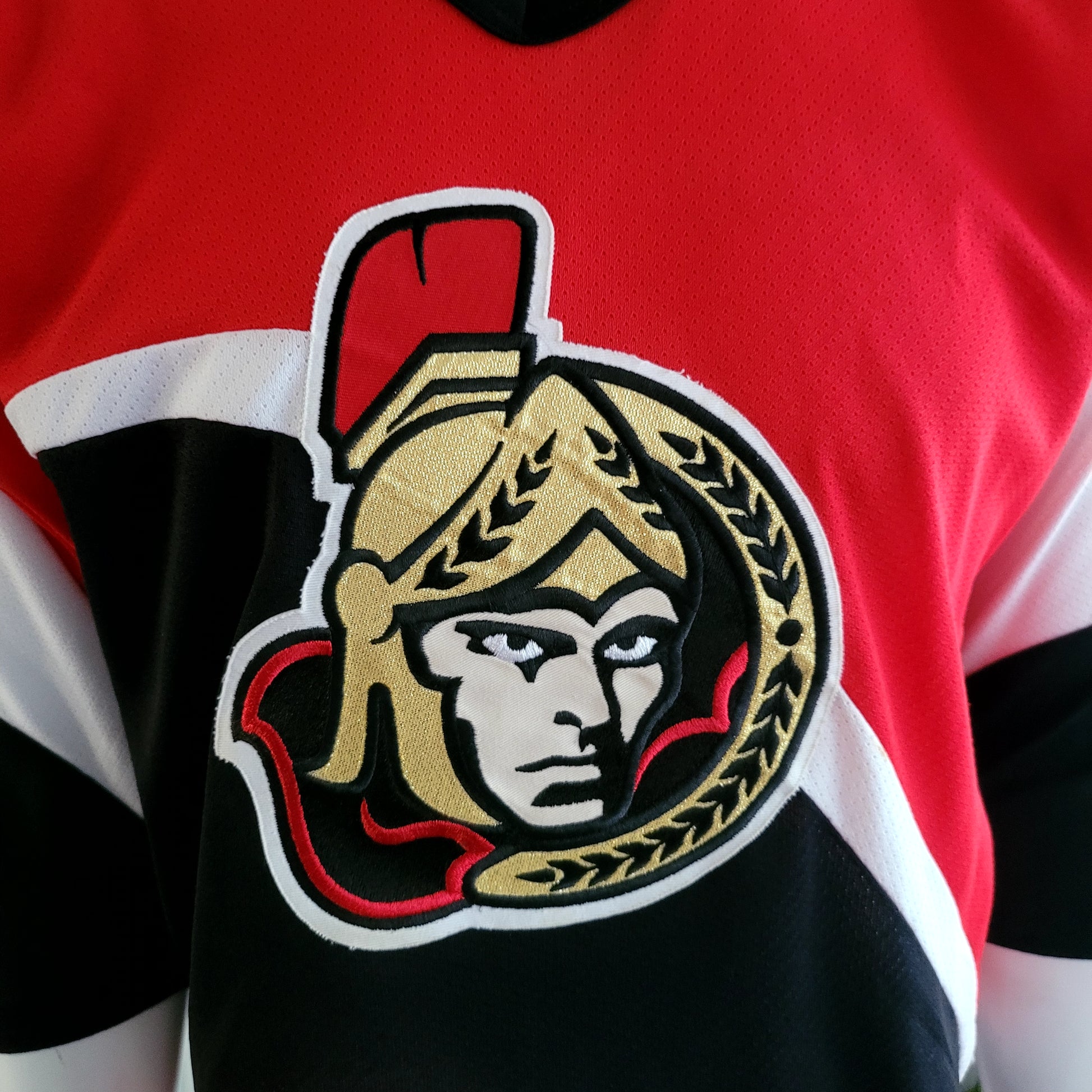 Vintage CCM Ottawa Senators Licensed Youth Jersey L/XL - USASTARFASHION