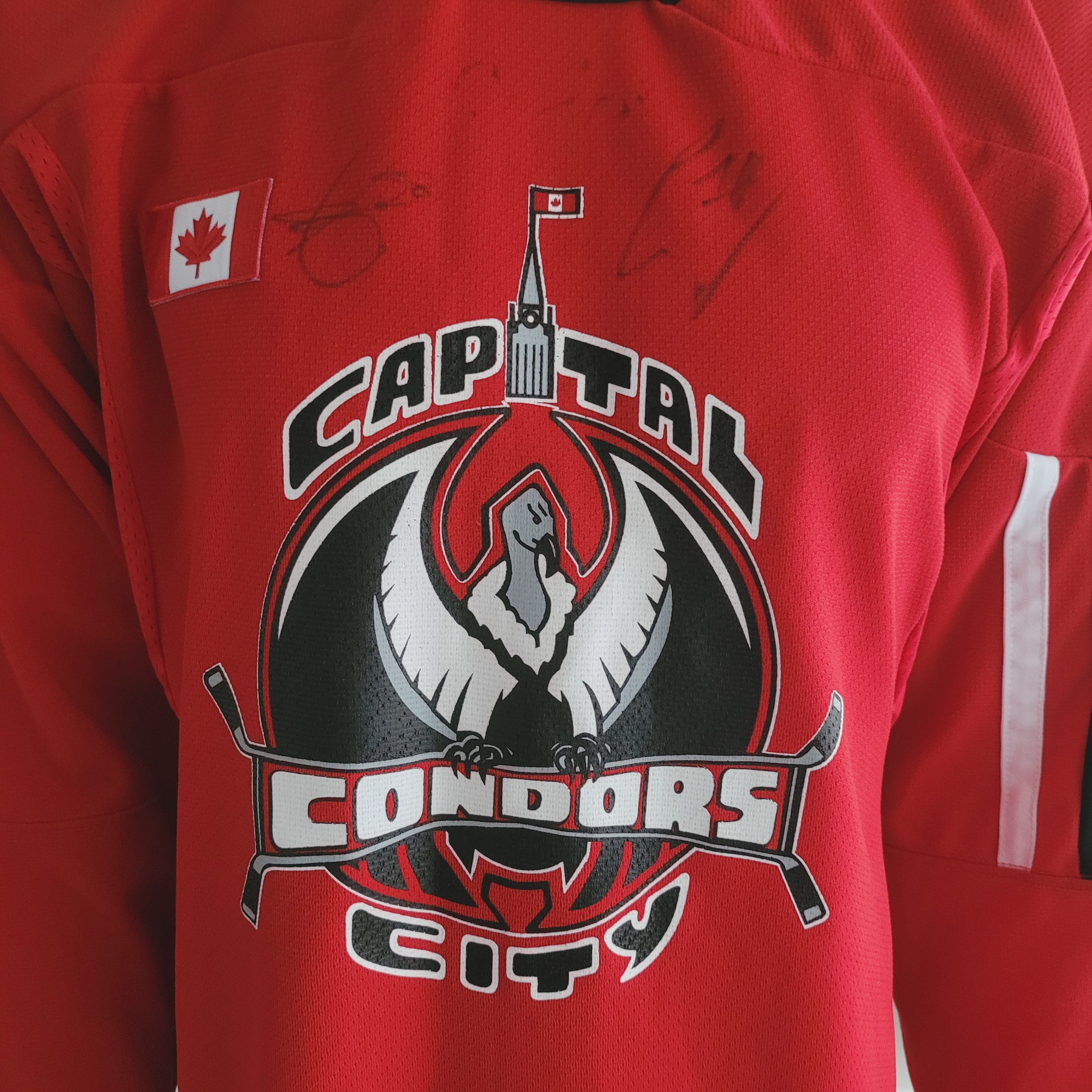 Capital City Condors Signed Hockey Jersey - Size M (Men's) Jerseys AK