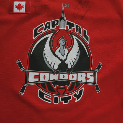 Capital City Condors Signed Hockey Jersey - Size M (Men's) Jerseys AK