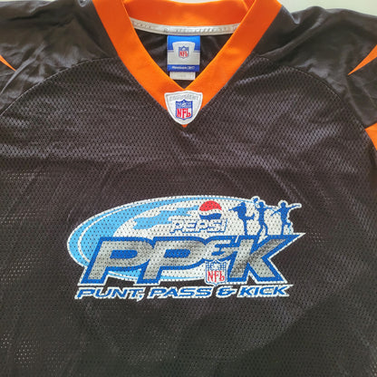 Reebok NFL Equipment Pepsi Punt Pass & Kick Bengals Jersey – Size L - USASTARFASHION
