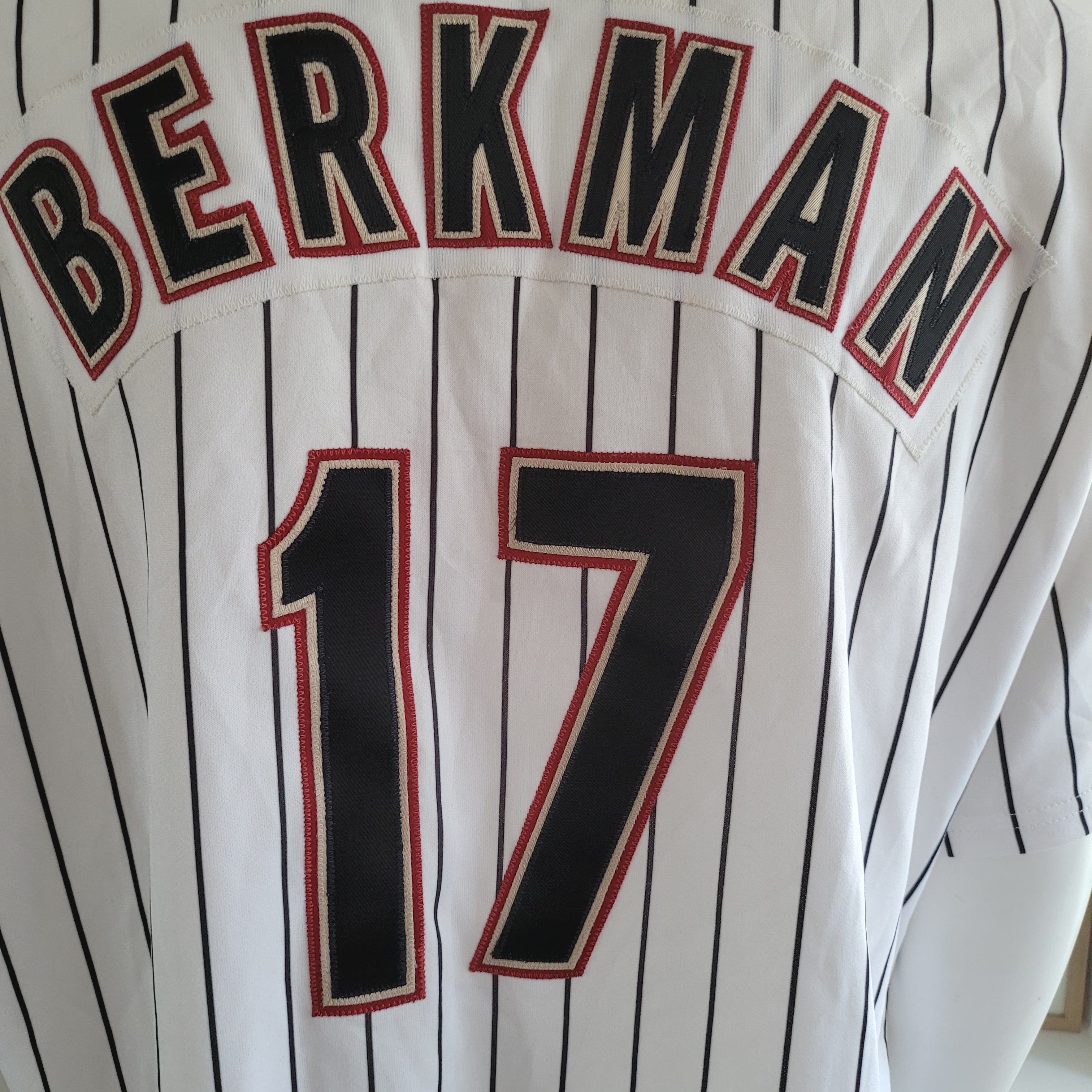 Vintage Majestic Houston Astros Lance Berkman #17 Jersey –Sz 54(XL) - USASTARFASHION