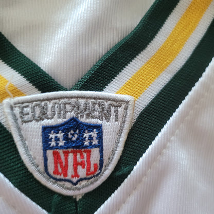 Reebok Green Bay Packers Aaron Rodgers #12 White Away Jersey (Men's Size 52) - USASTARFASHION