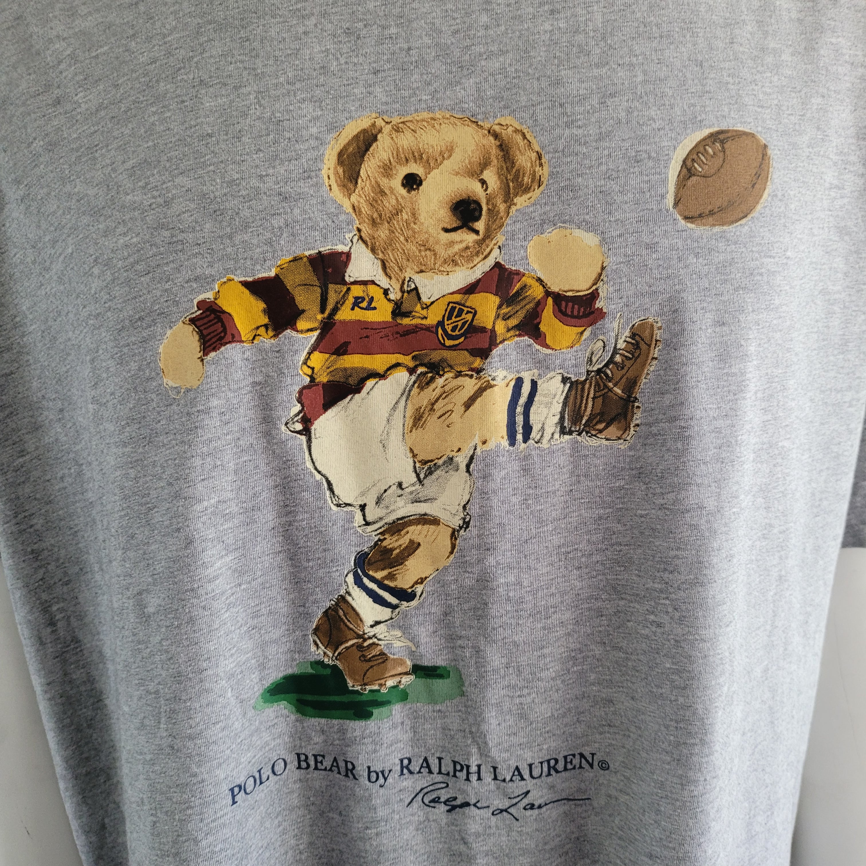 Polo Bear by Ralph Lauren Rugby Graphic Tee – Size 2XB - USASTARFASHION