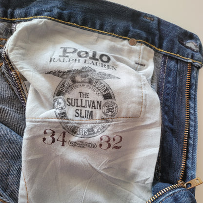 Polo Ralph Lauren Men's Blue Denim Jeans - 34x32