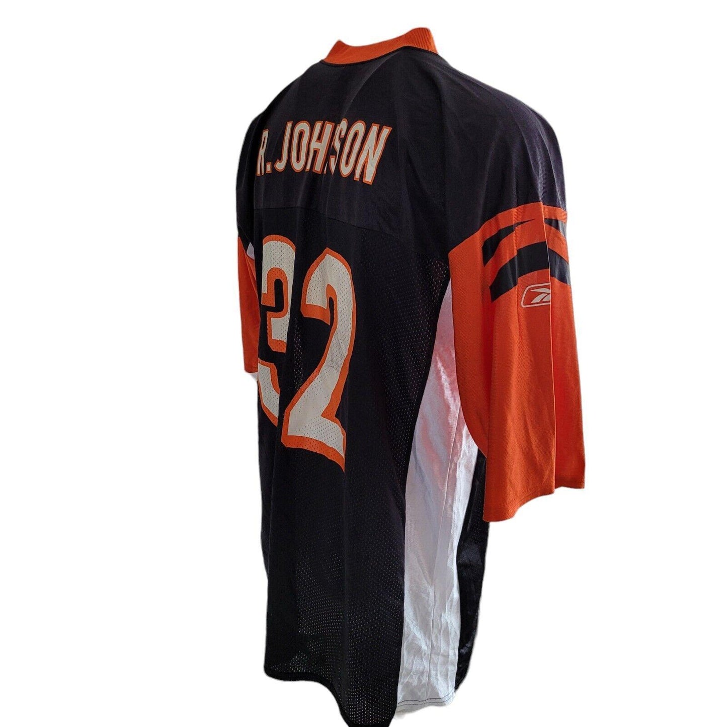 Denver Broncos NFL Reebok R.Johnson #32 XL Jersey - Authentic Design-USASTARFASHION