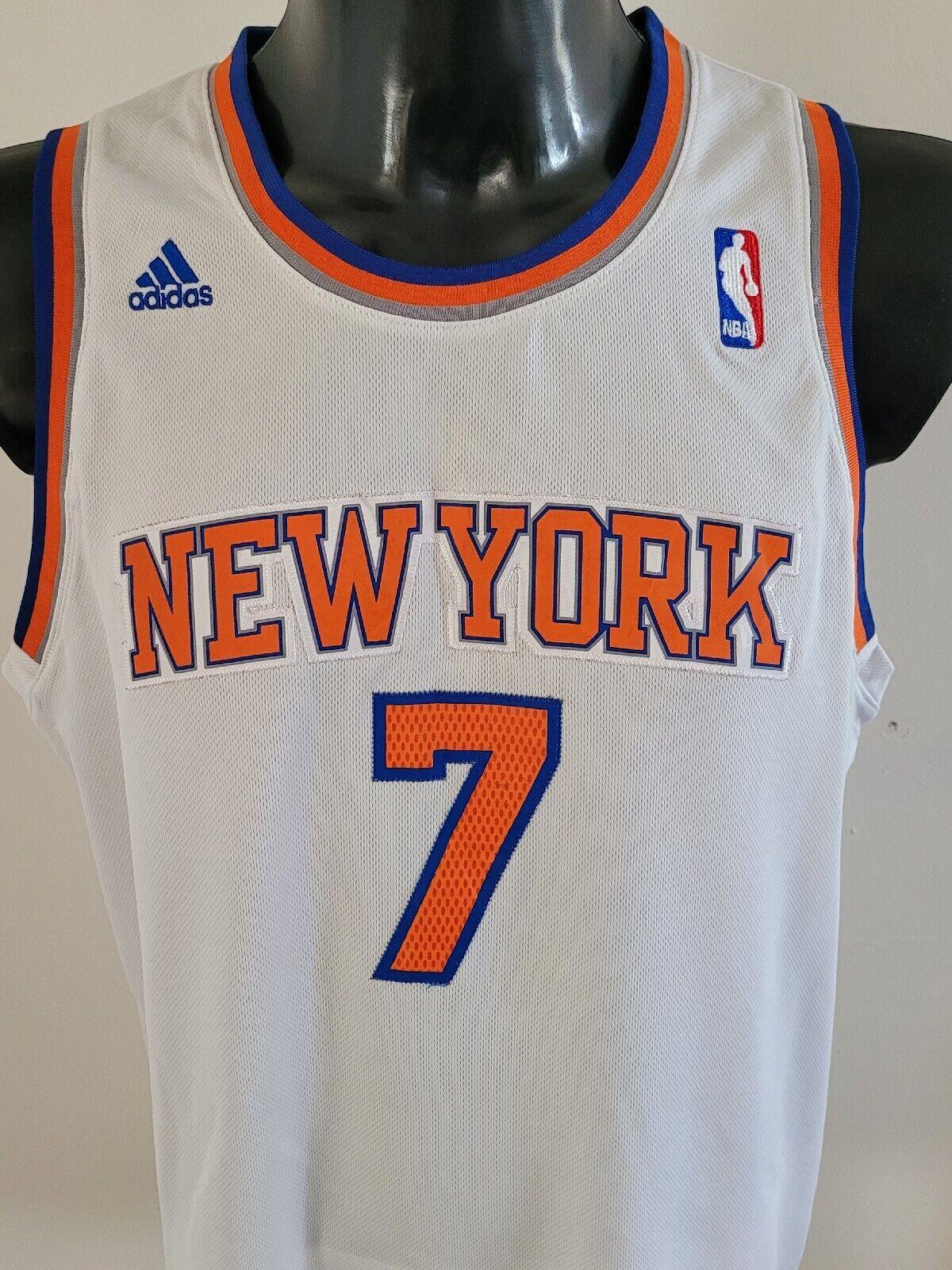 ADIDAS NBA New York Knicks #7 Anthony Jersey - Youth XL / Adult S/M Hdimensions-USASTARFASHION