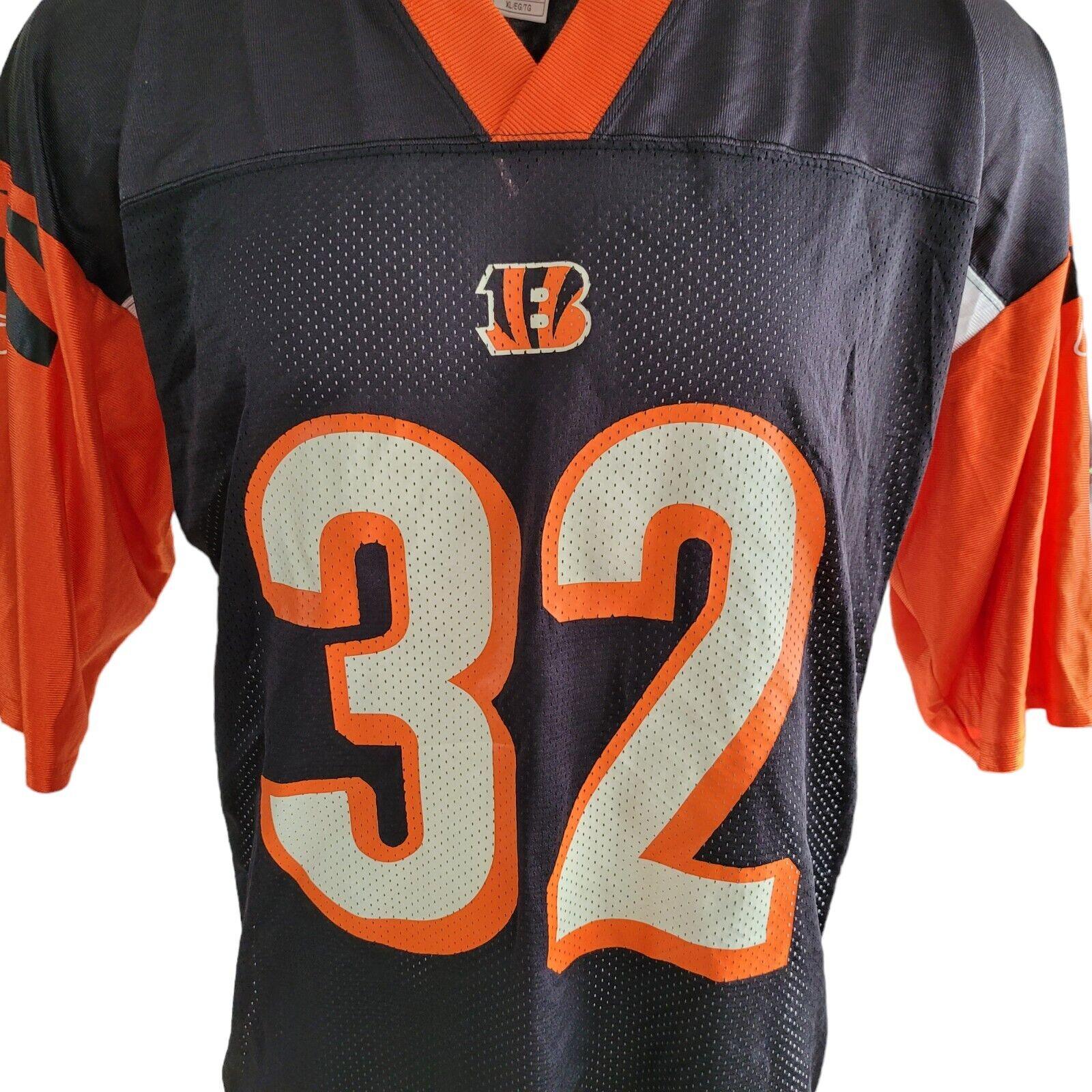 Denver Broncos NFL Reebok R.Johnson #32 XL Jersey - Authentic Design-USASTARFASHION