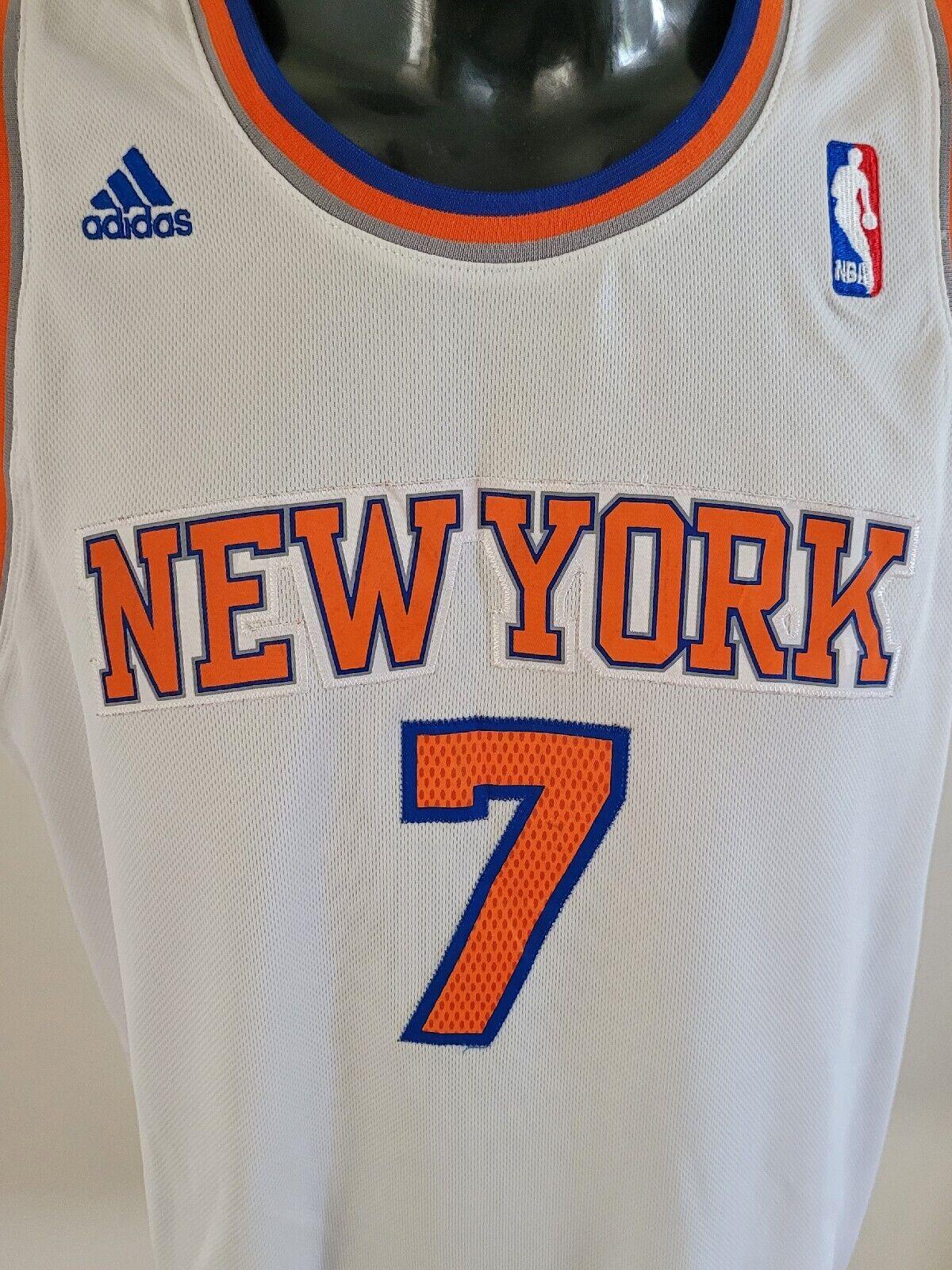 ADIDAS NBA New York Knicks #7 Anthony Jersey - Youth XL / Adult S/M Hdimensions-USASTARFASHION