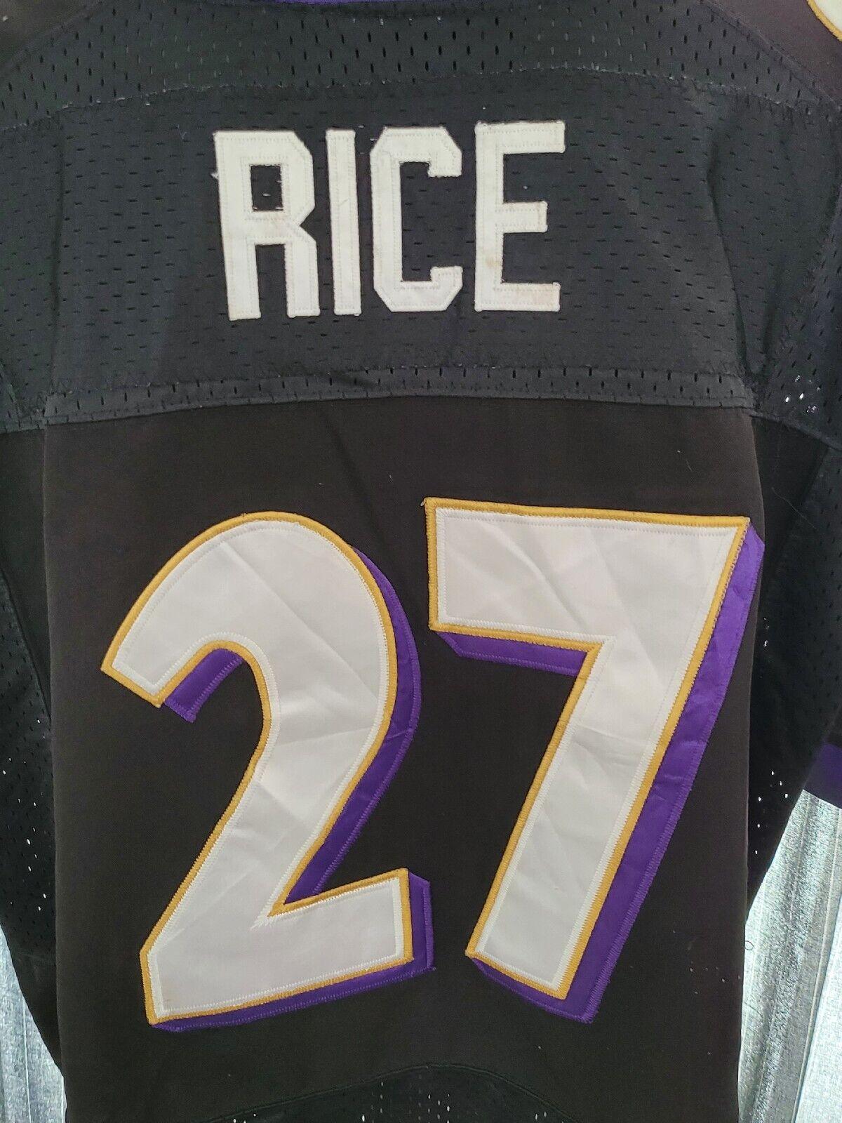 Baltimore Ravens Nike USA #27 Rice NFL Jersey - Adult Large, Authentic Design-USASTARFASHION