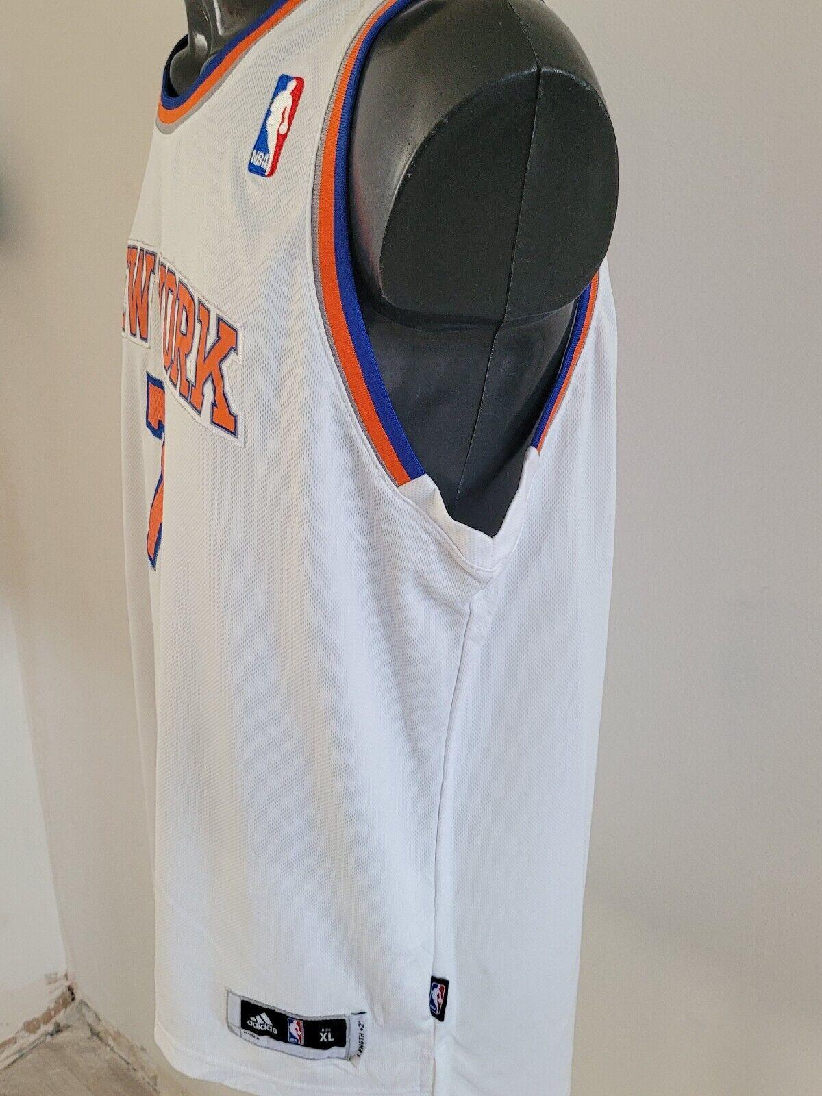 ADIDAS NBA New York Knicks #7 Anthony Jersey - Youth XL / Adult S/M Hdimensions-USASTARFASHION