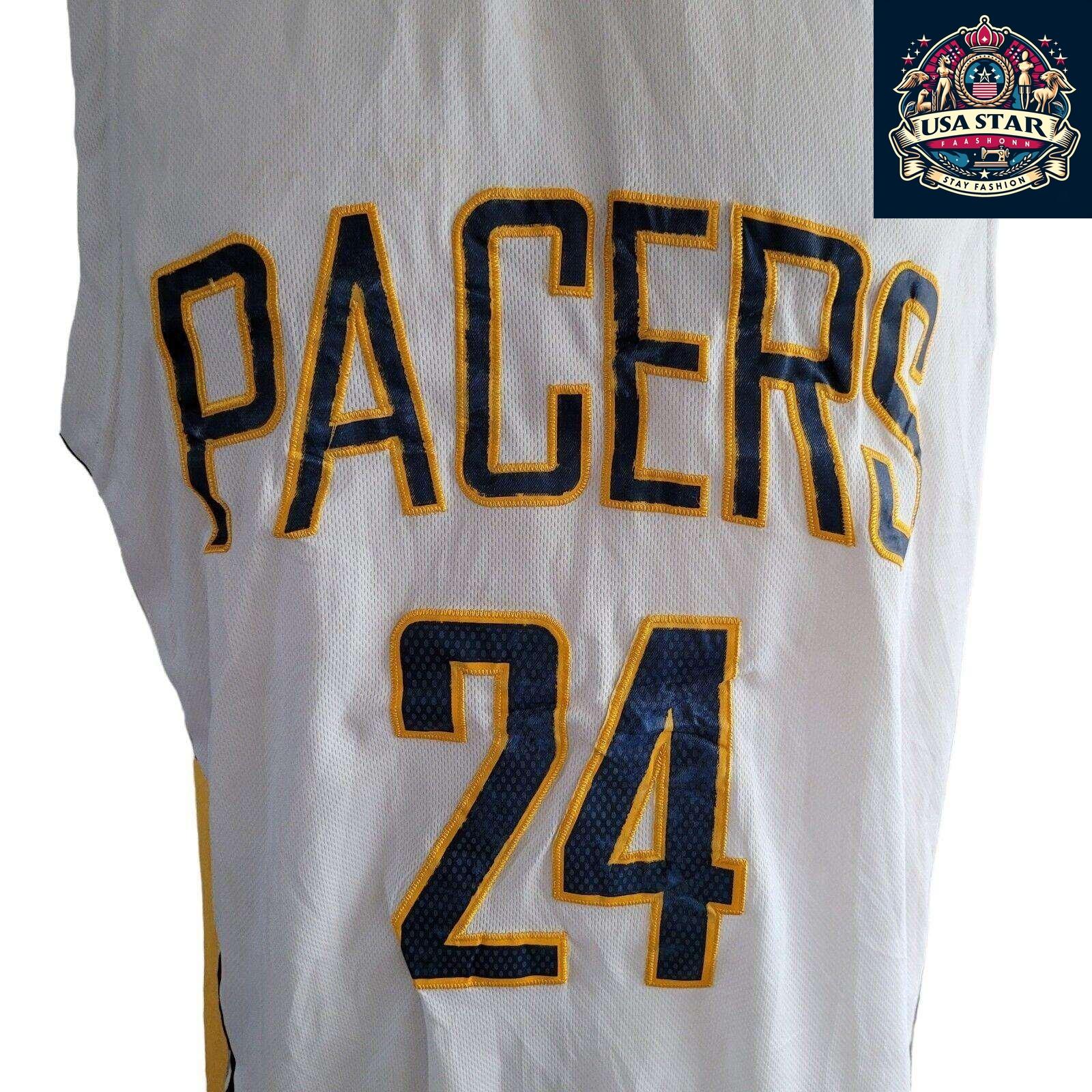 100% Authentic Adidas Indiana Pacers Jersey Size XXL Paul George #24 - Durable & Comfortable - USASTARFASHION