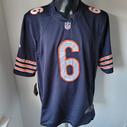 Nike Chicago Bears Jersey, Cutler #6, Men's Size XL, On Field, Like New Condition, Size 48" Chest - USASTARFASHION