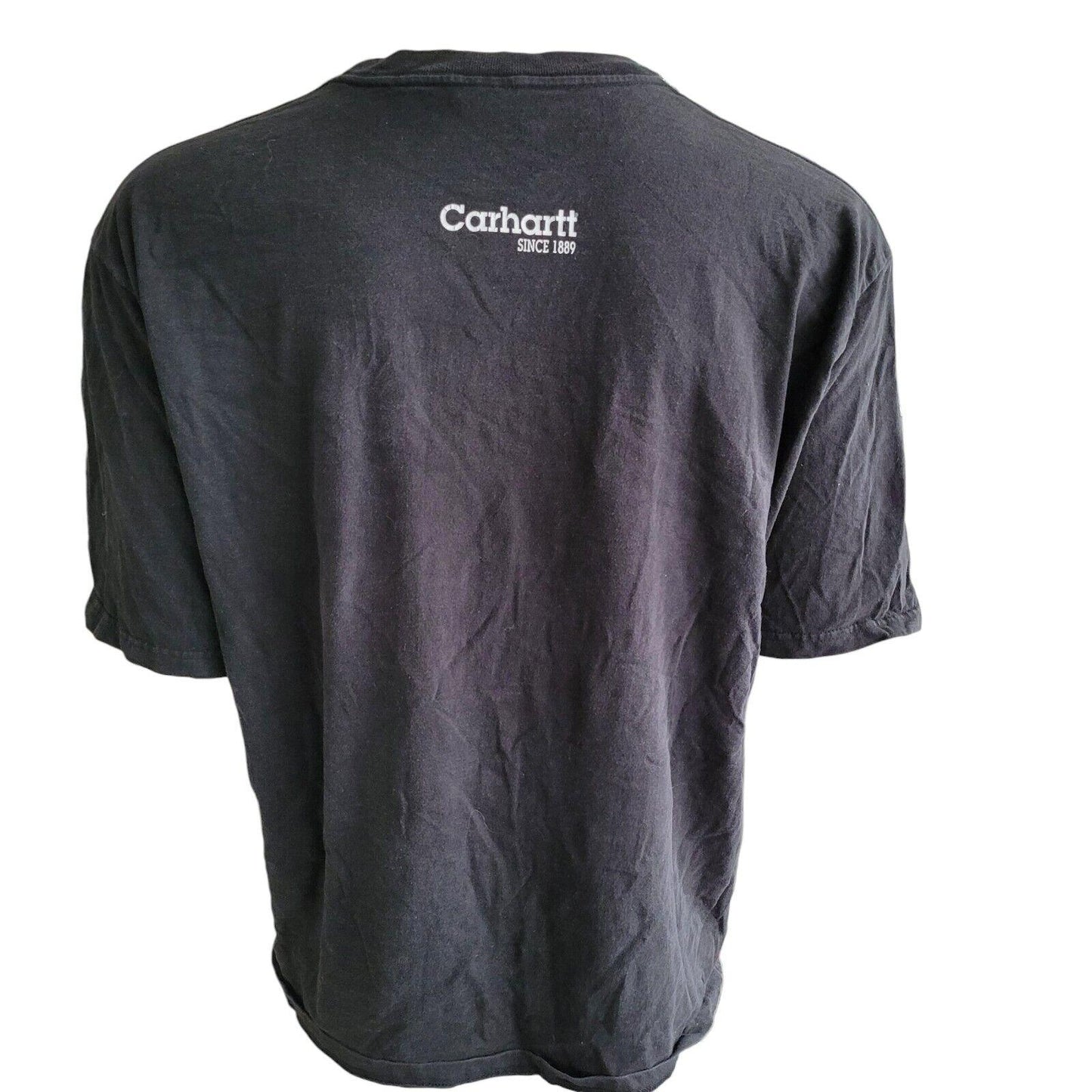 Vintage Carhartt Men's T-Shirt - 100% Cotton, Original Fit, Iconic Logo-USASTARFASHION